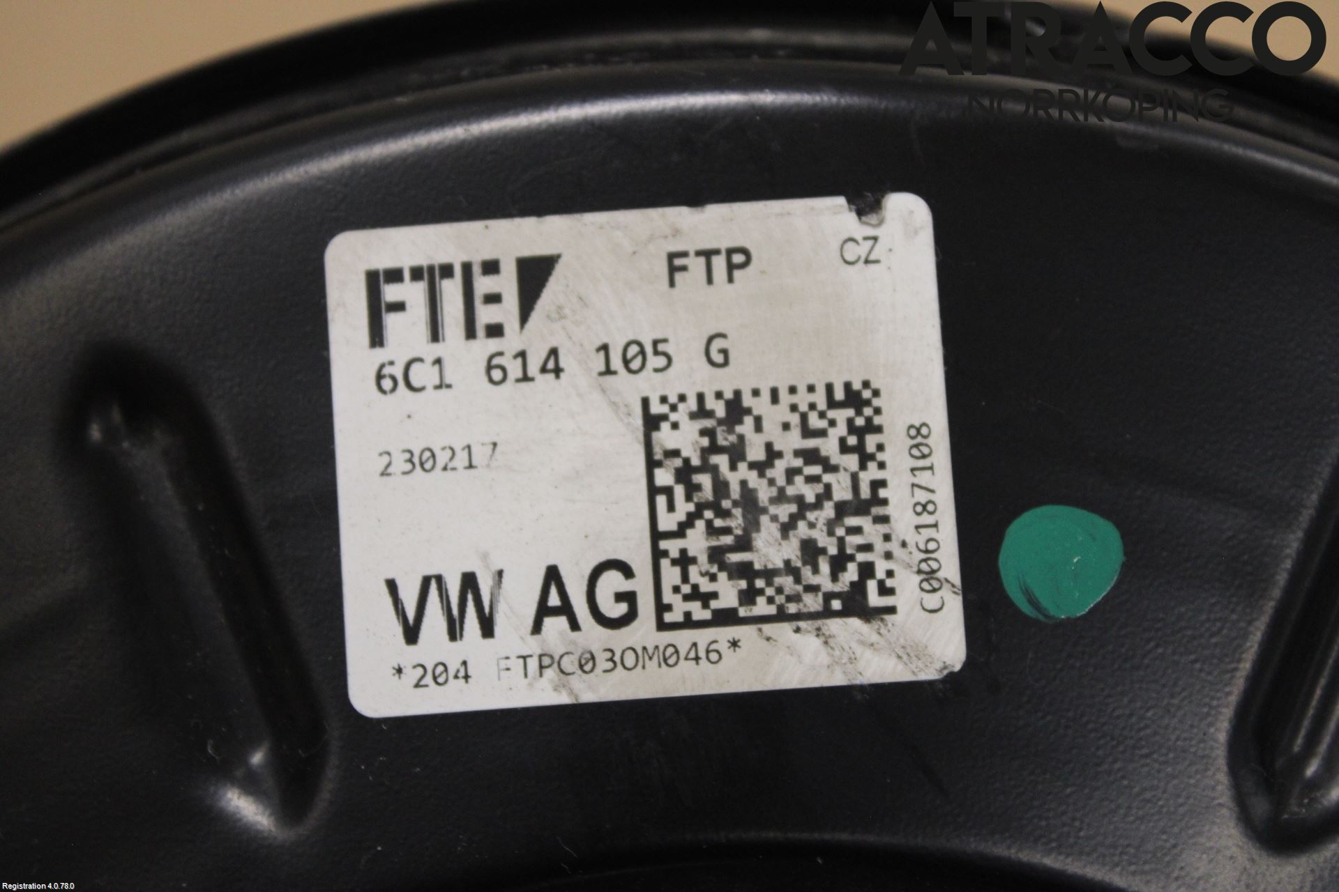 Skoda FABIA 15-21 Bromsservo