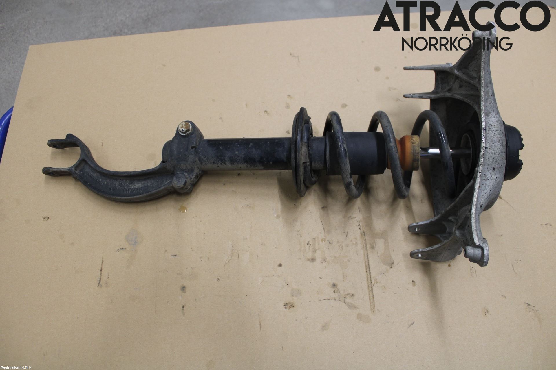 Audi A4 12-15 Fjäderben Fram Höger