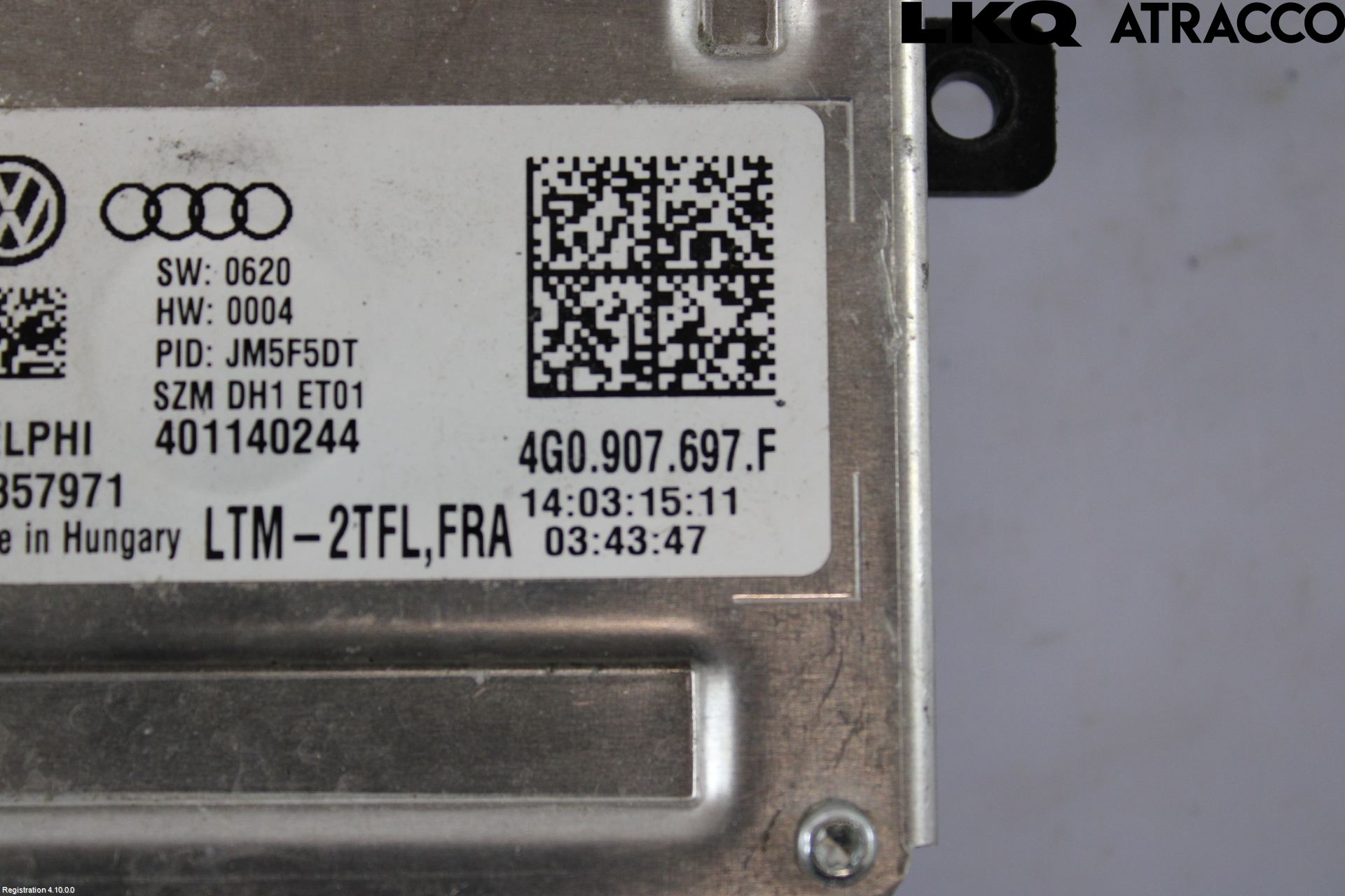 Skoda SUPERB 09-15 Styrenhet Strålkastare