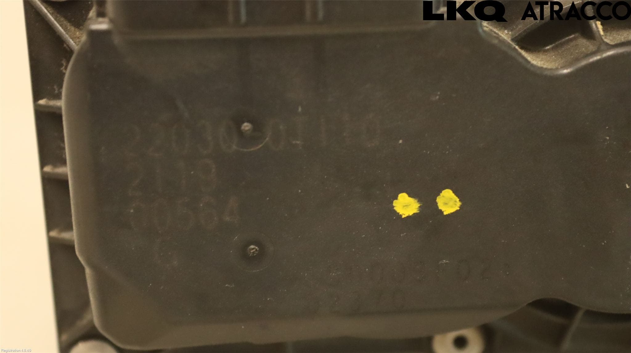 Toyota COROLLA 19- Injspjällhus