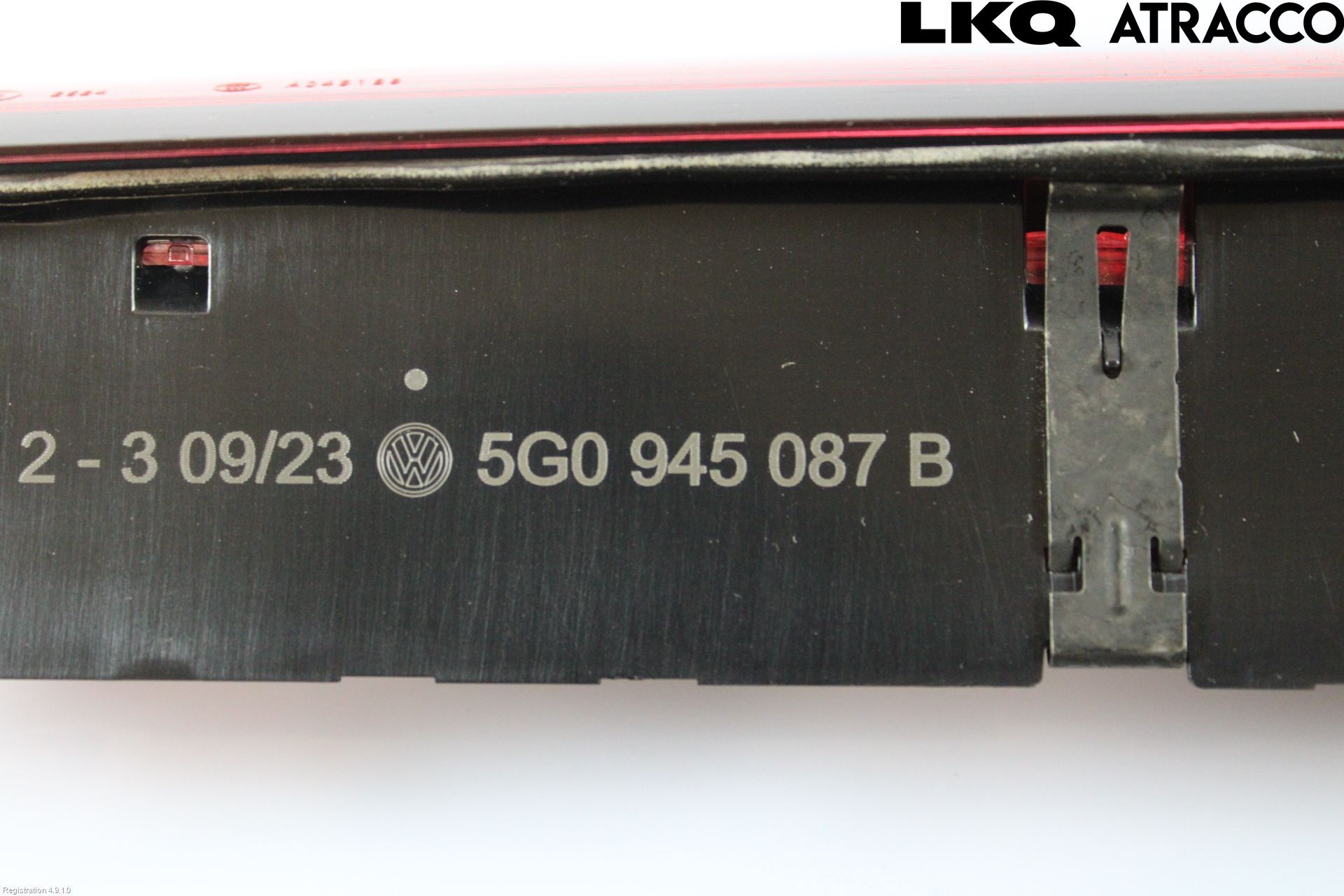 Volkswagen VW TIGUAN 16-24 Bromsljus Bakruta