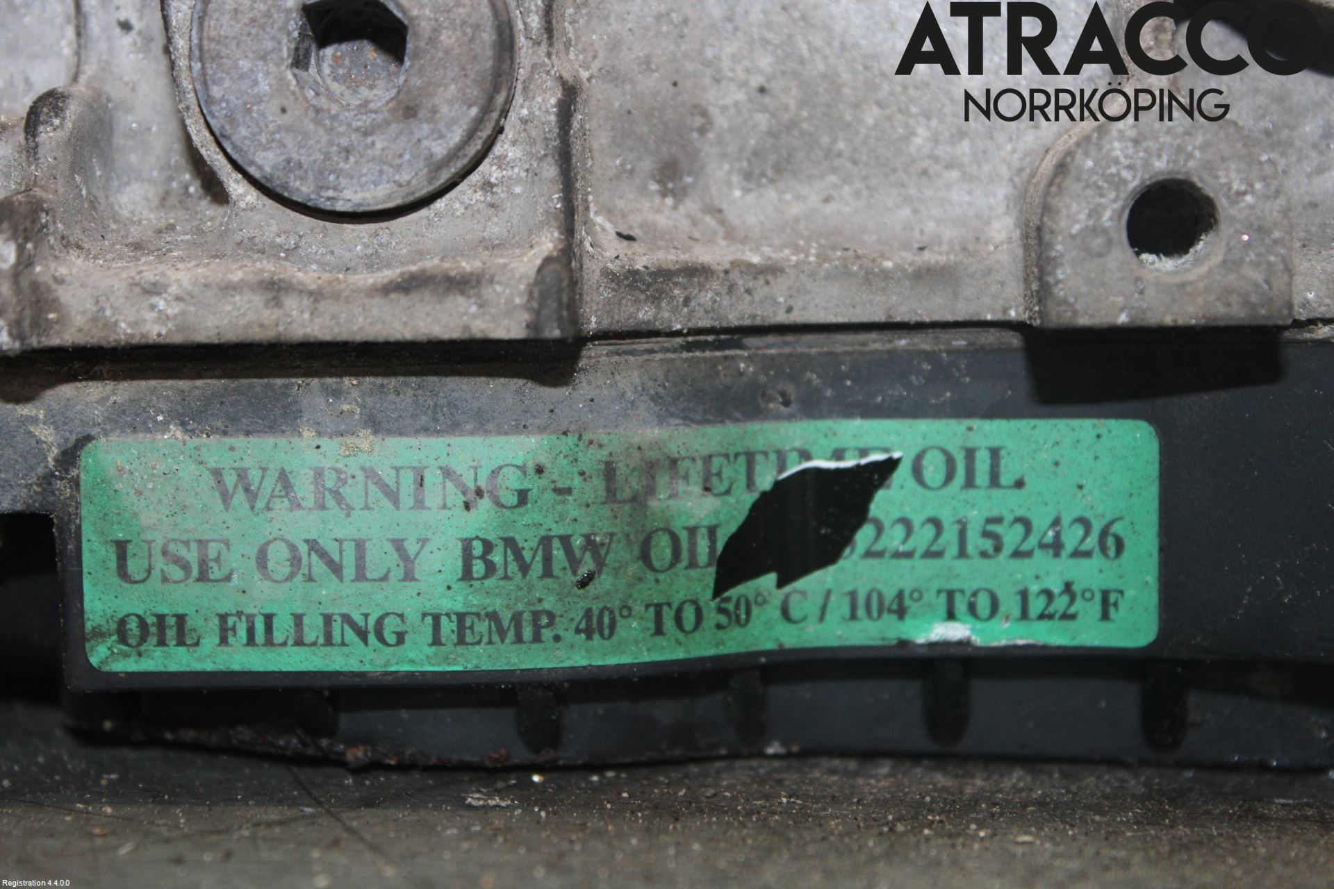 BMW 3 F30/F31/F80 12-19 Växellåda Automat