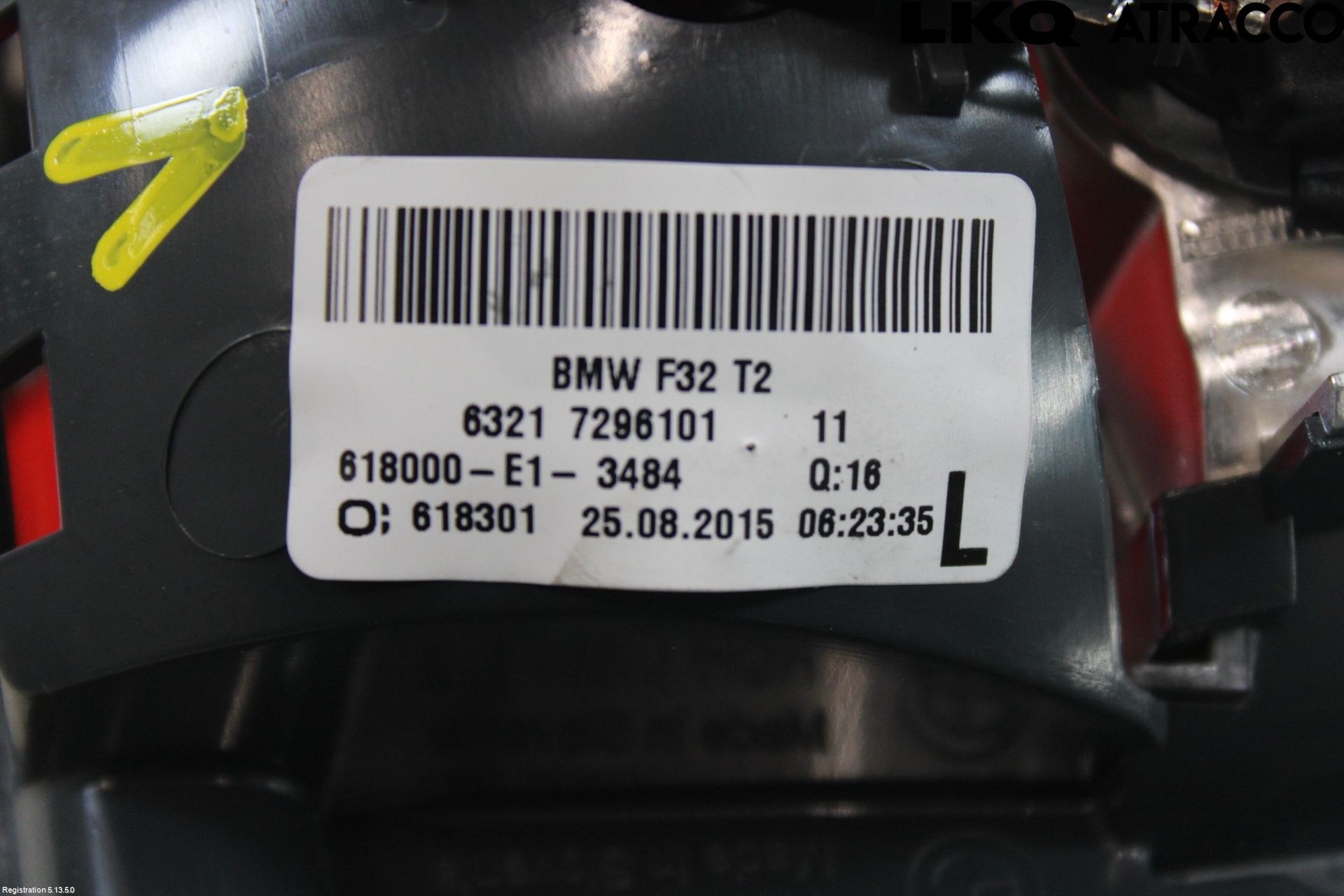 BMW 4 F32/F33/F82/F83 13-20 Bakljus Lucka Vä