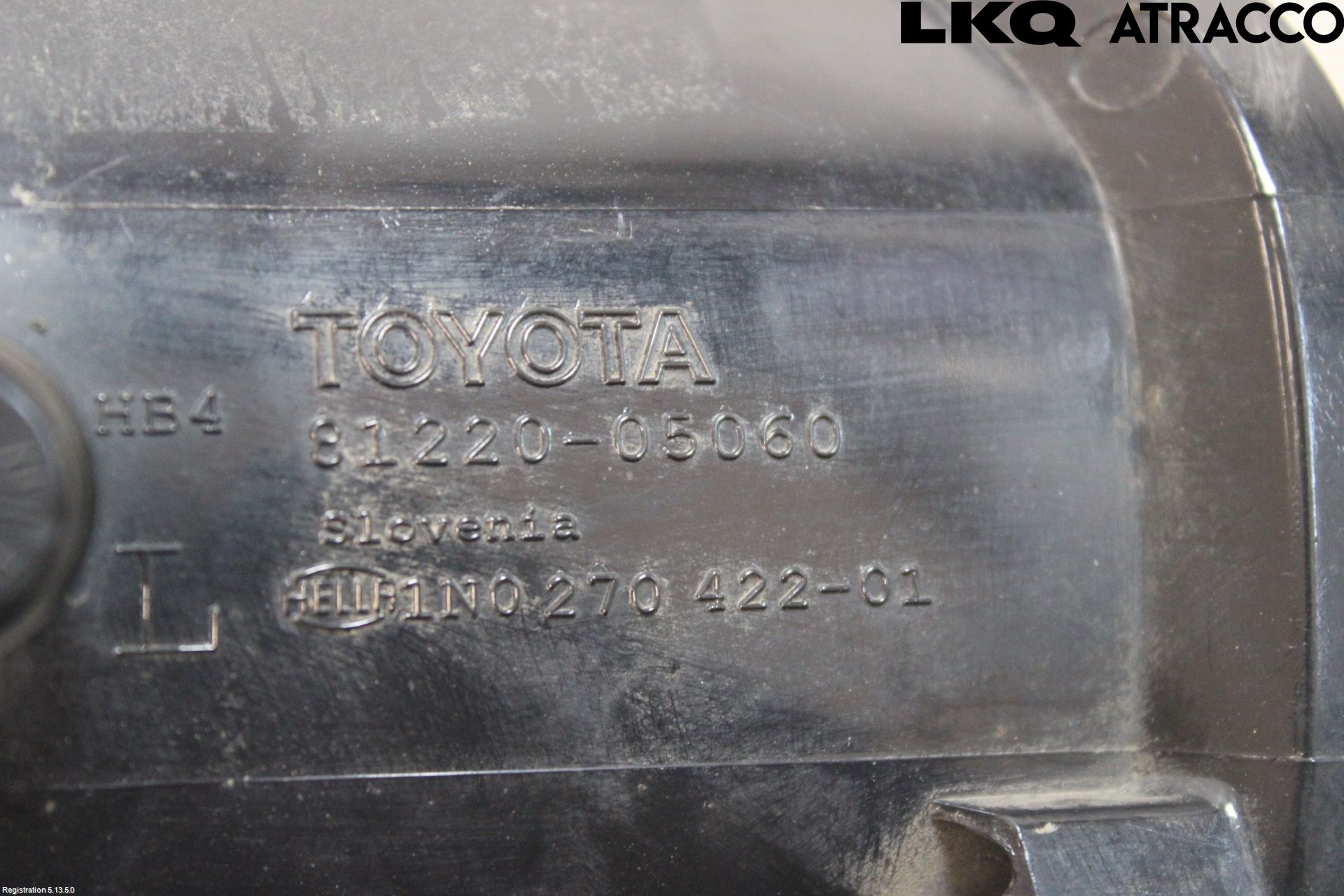 Toyota AVENSIS 03-06 Dimljus-Varselljus Fram