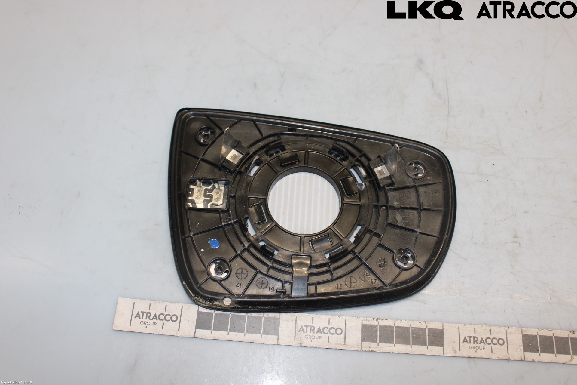 Kia CARENS III 13-19 Spegelglas Vä