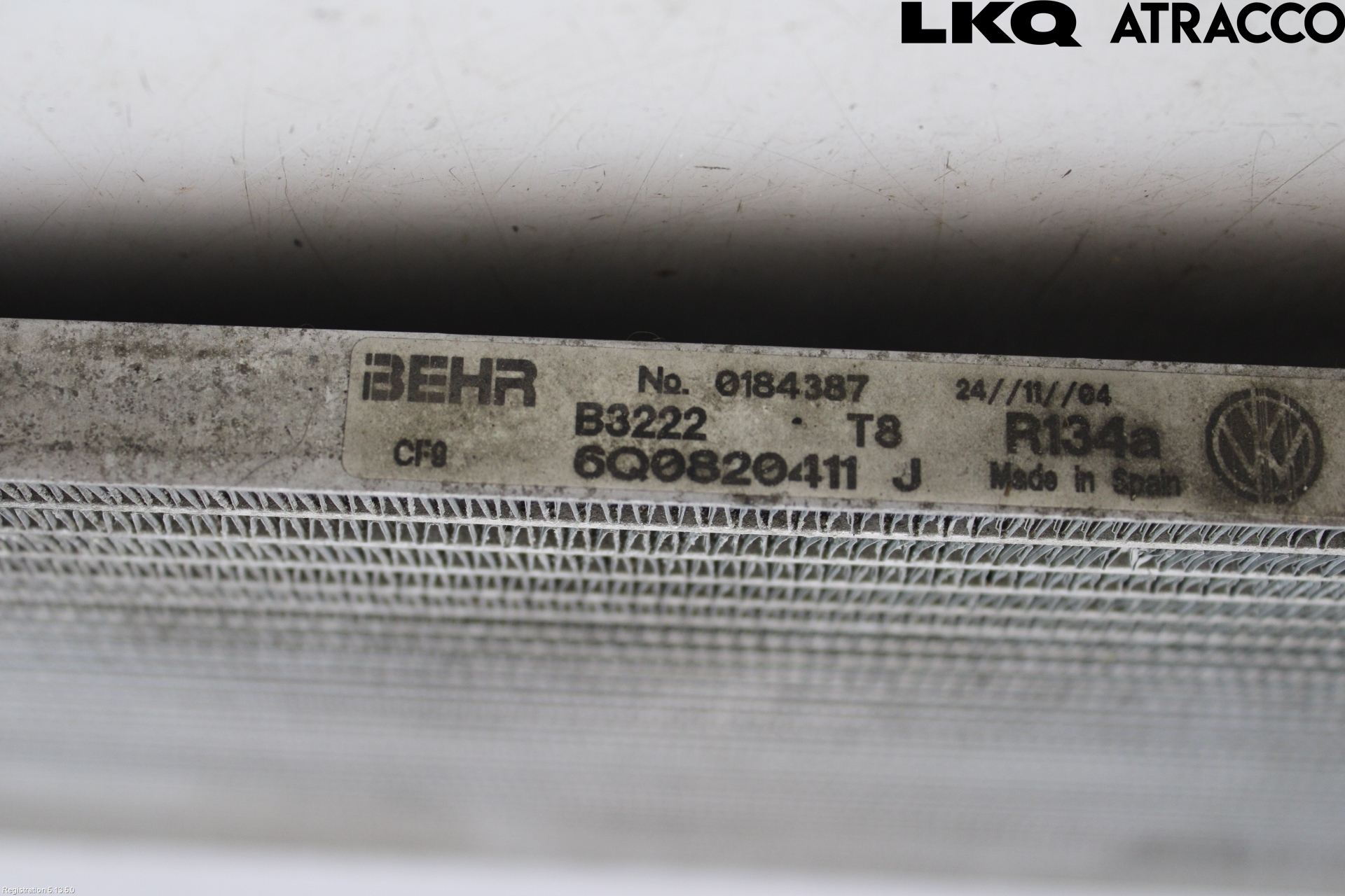 Volkswagen VW POLO 02-05 Ac Kondensor-Kylare