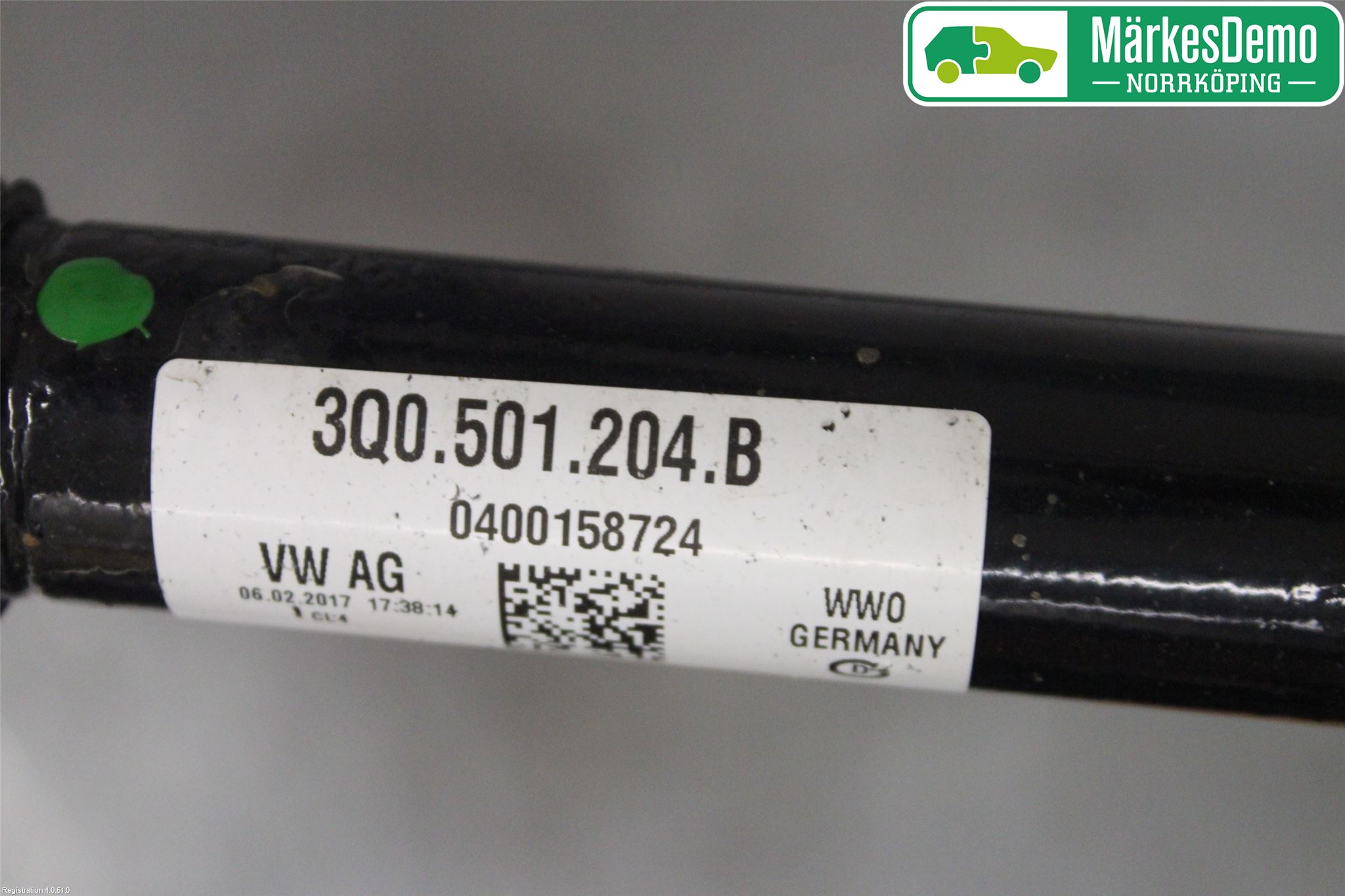 Skoda SUPERB 16-24 Drivaxel Bak Höger