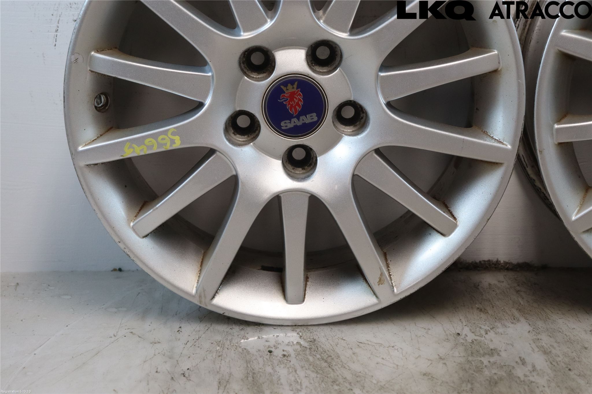 Saab 9-3 VER2/VER3 08-15 Fälgsats Aluminium