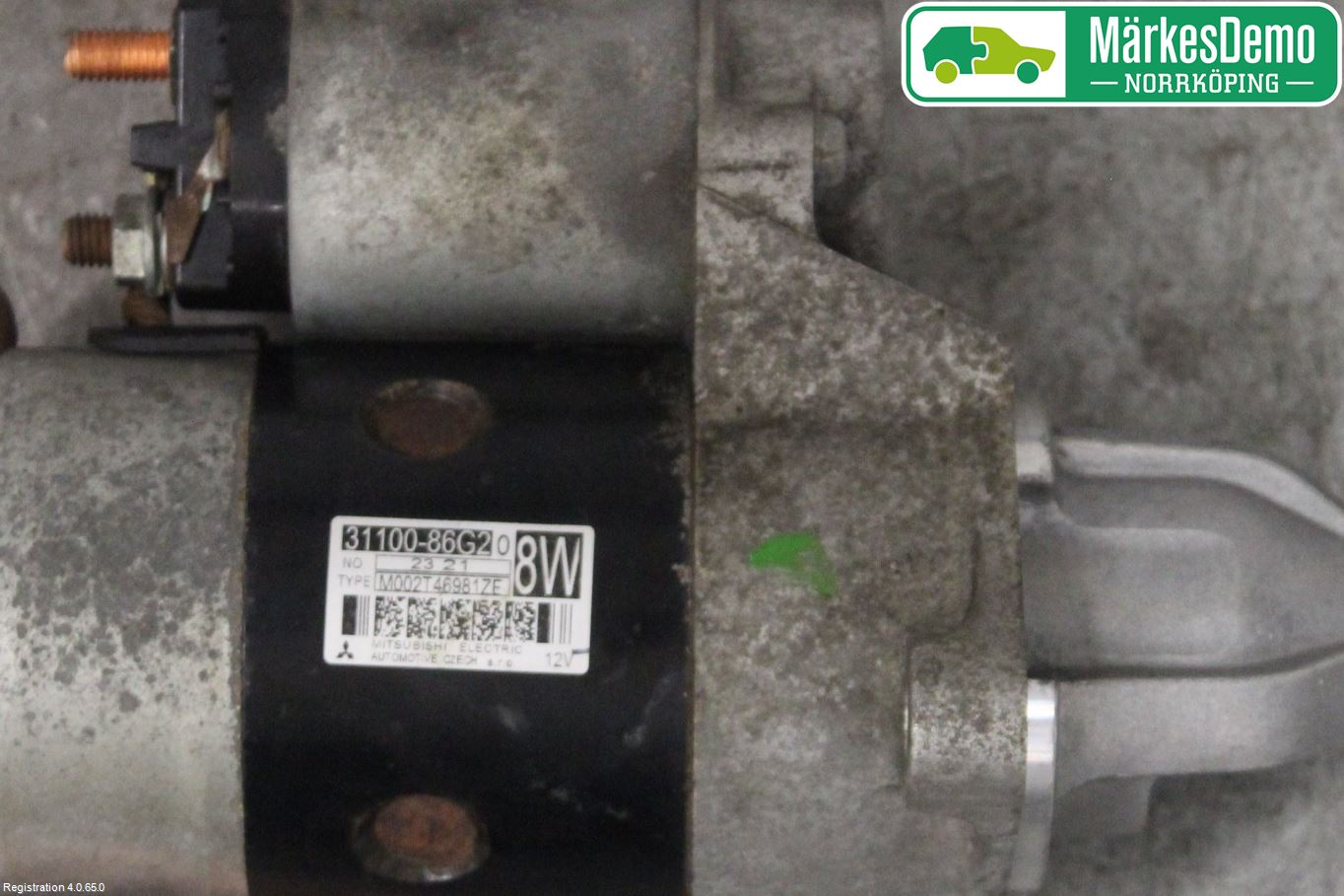 Suzuki SWIFT 11-16 Startmotor