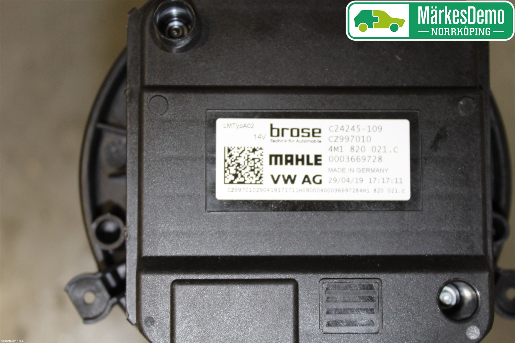 Audi Q5/SQ5 17- Värmefläkt