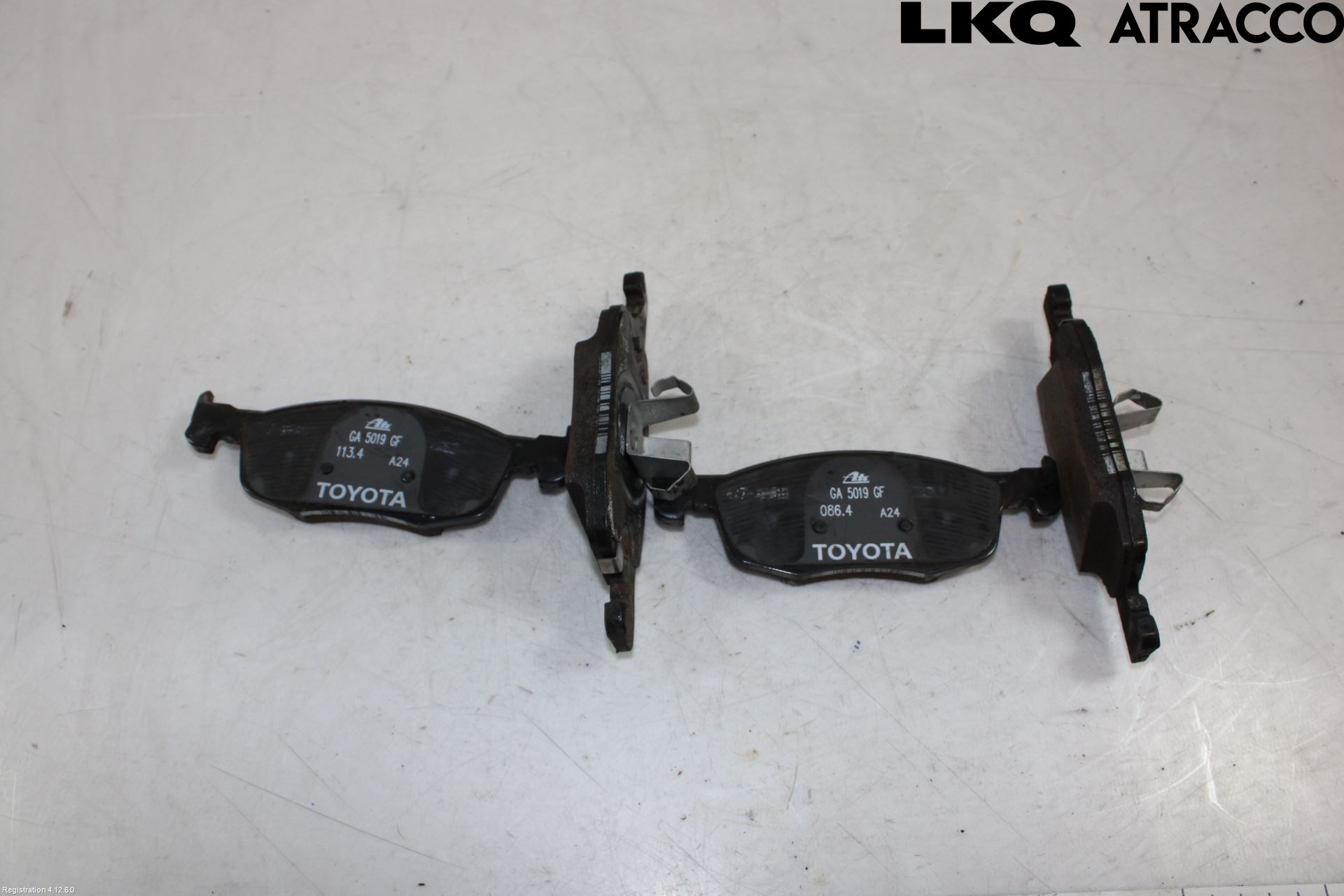 Toyota YARIS XP21 20- Bromsbelägg Fram