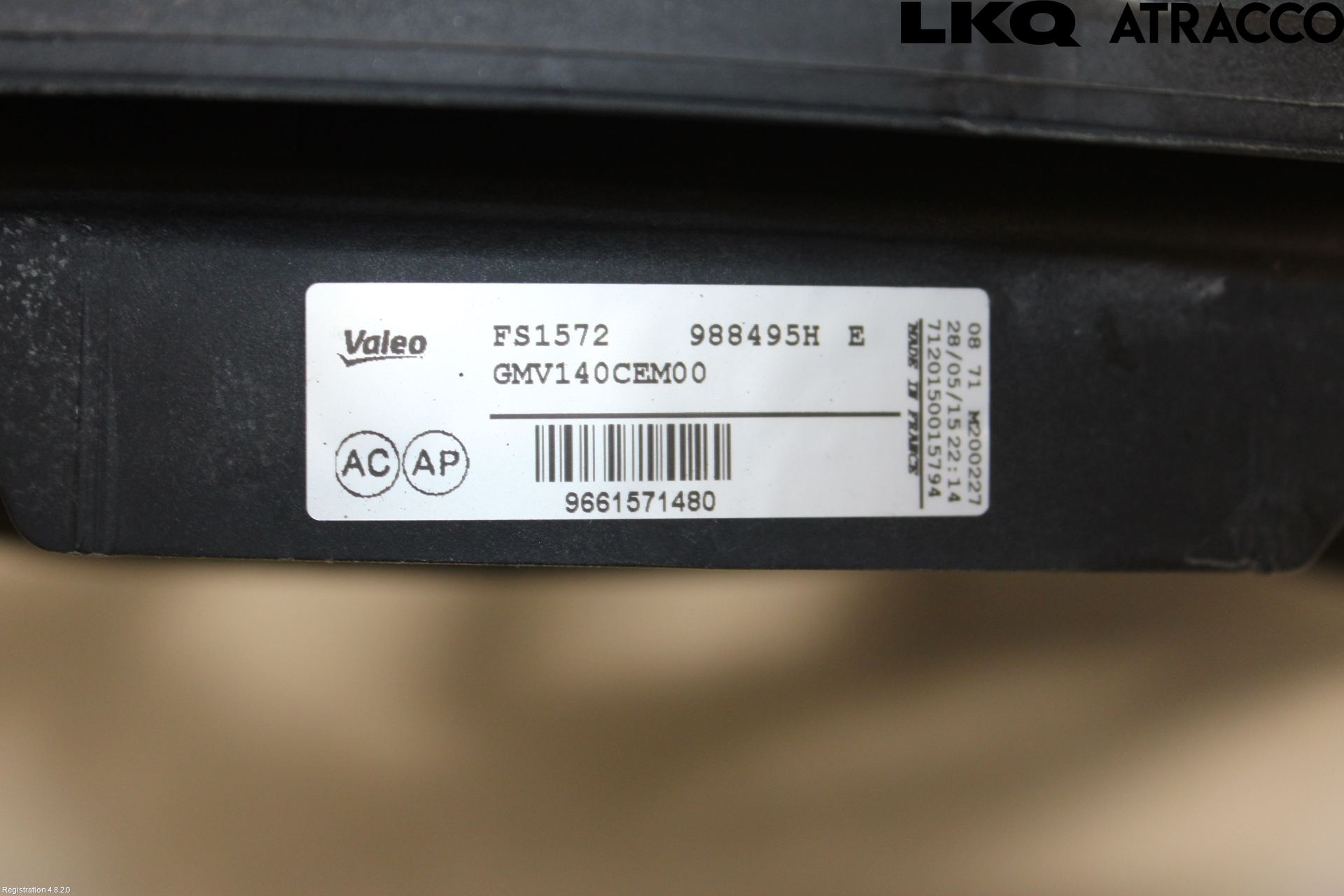 Citroen BERLINGO 08-18 Kylfläkt El