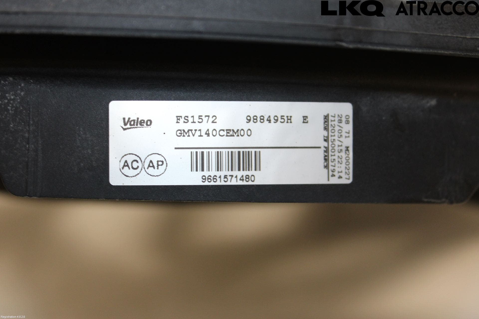 Citroen BERLINGO 08-18 Kylfläkt El