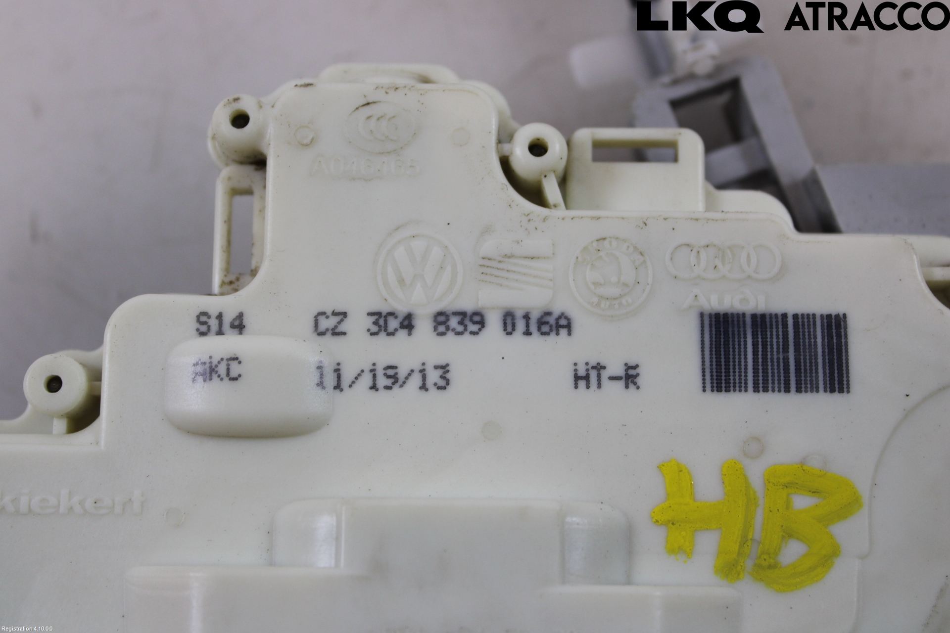 Volkswagen VW PASSAT 11-14 Låskista-Dörrlås
