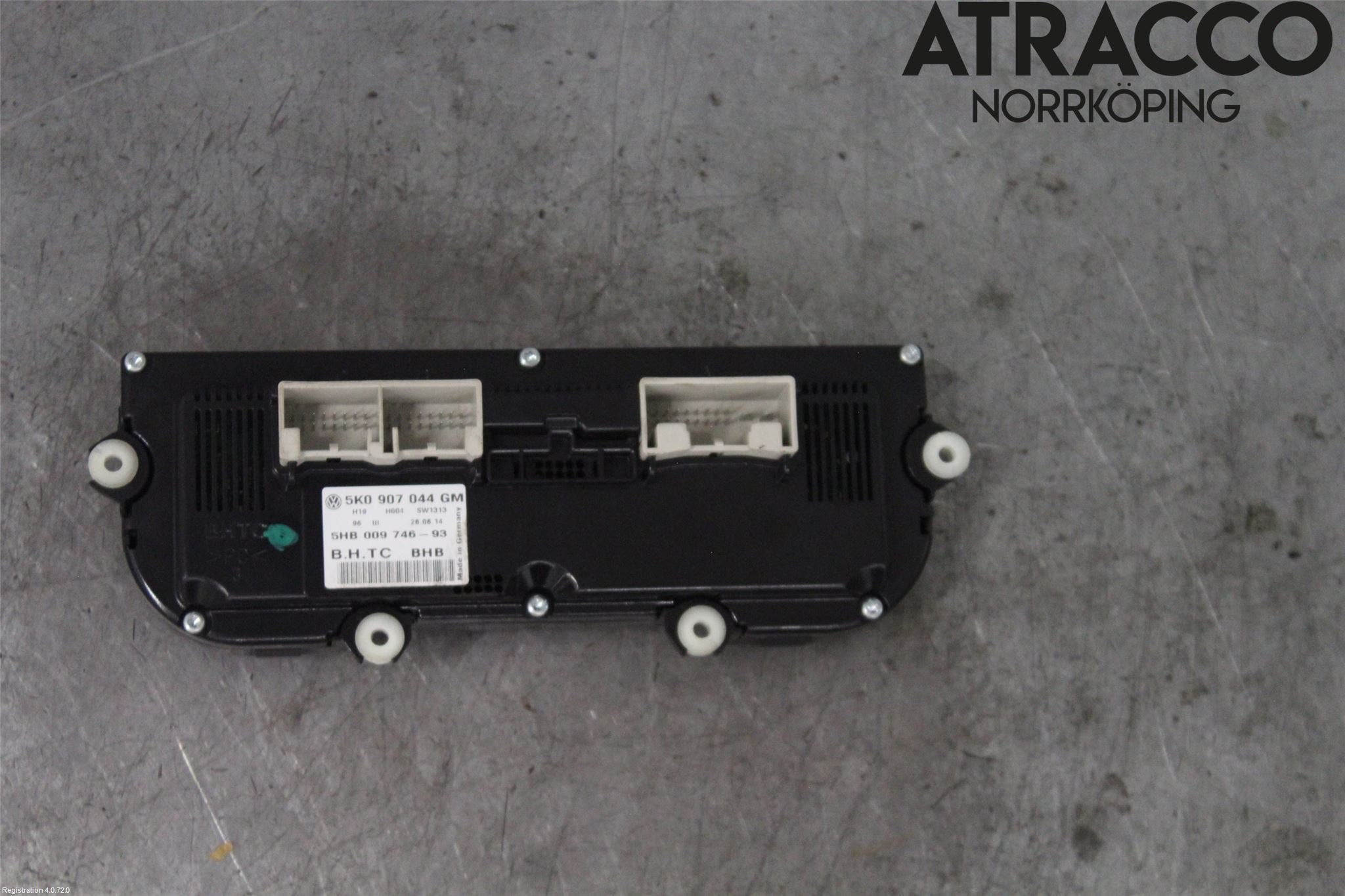 Volkswagen VW TIGUAN 07-16 Värmereglage