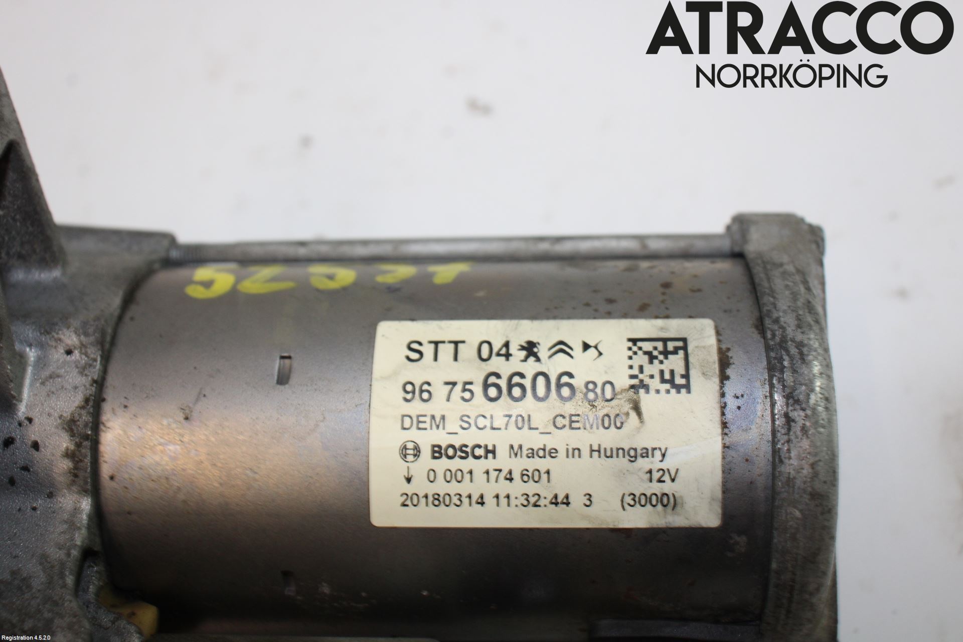 Peugeot PARTNER 16-18 Startmotor Diesel