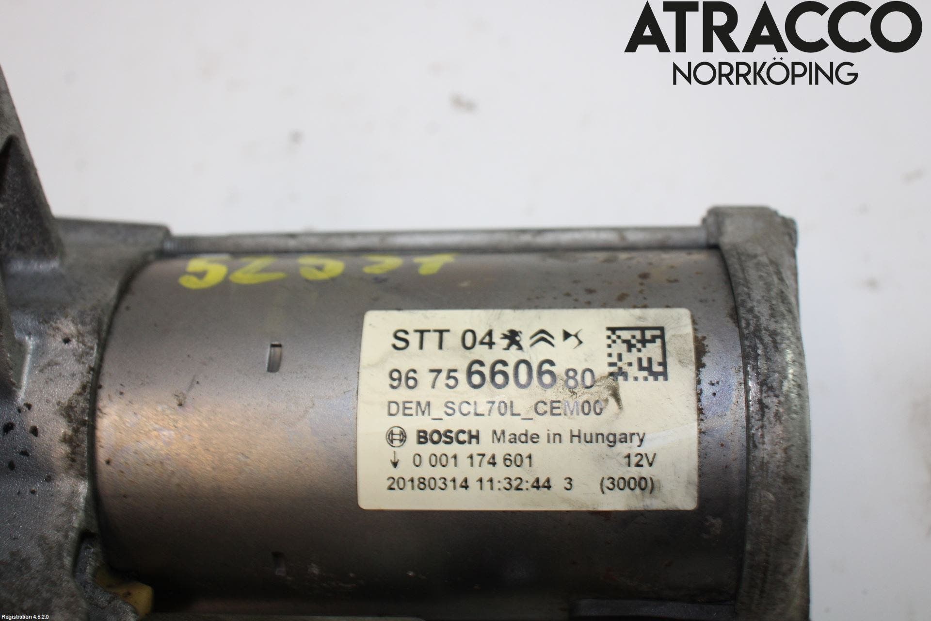 Peugeot PARTNER 16-18 Startmotor Diesel