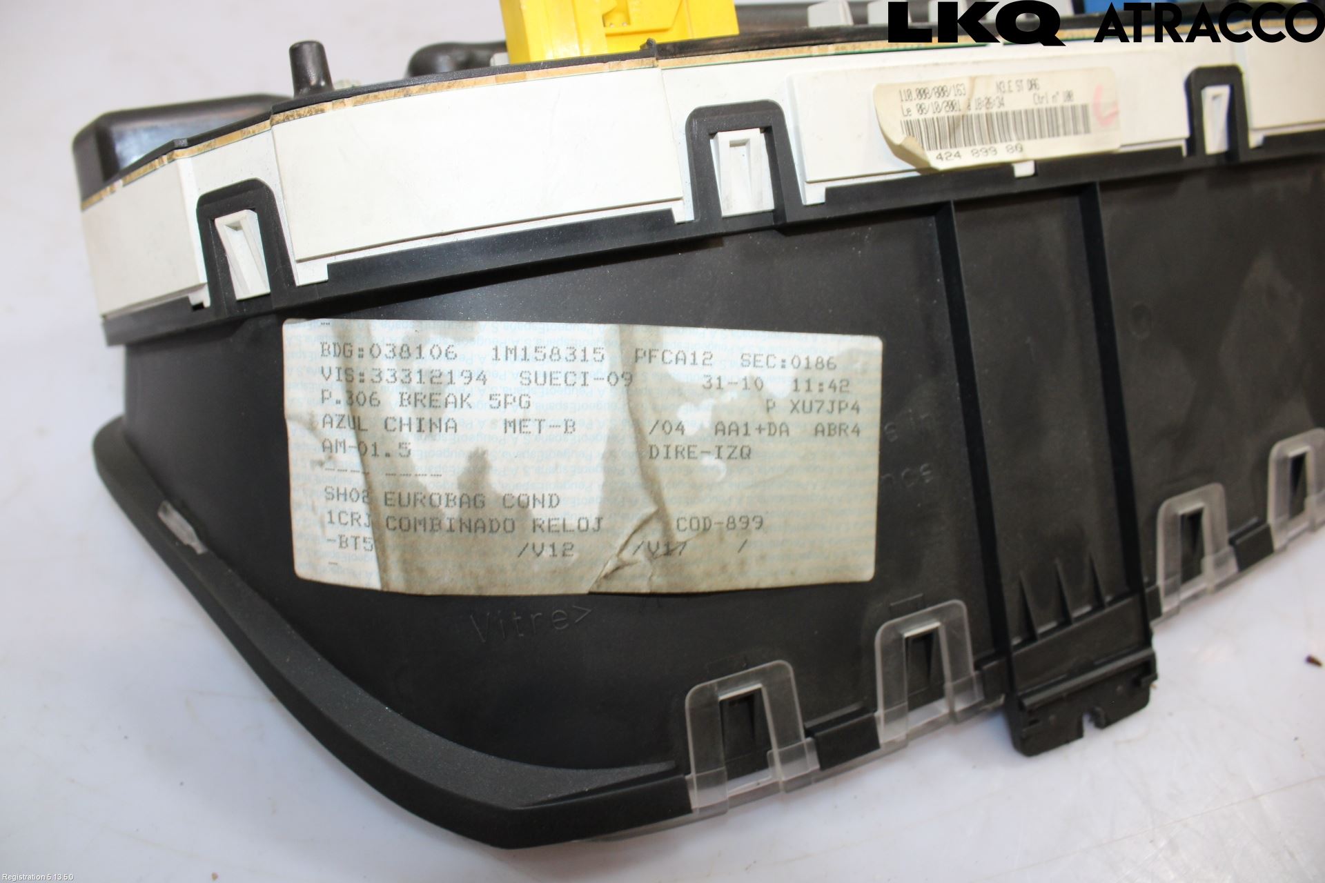 Peugeot 306 Instrument Komb