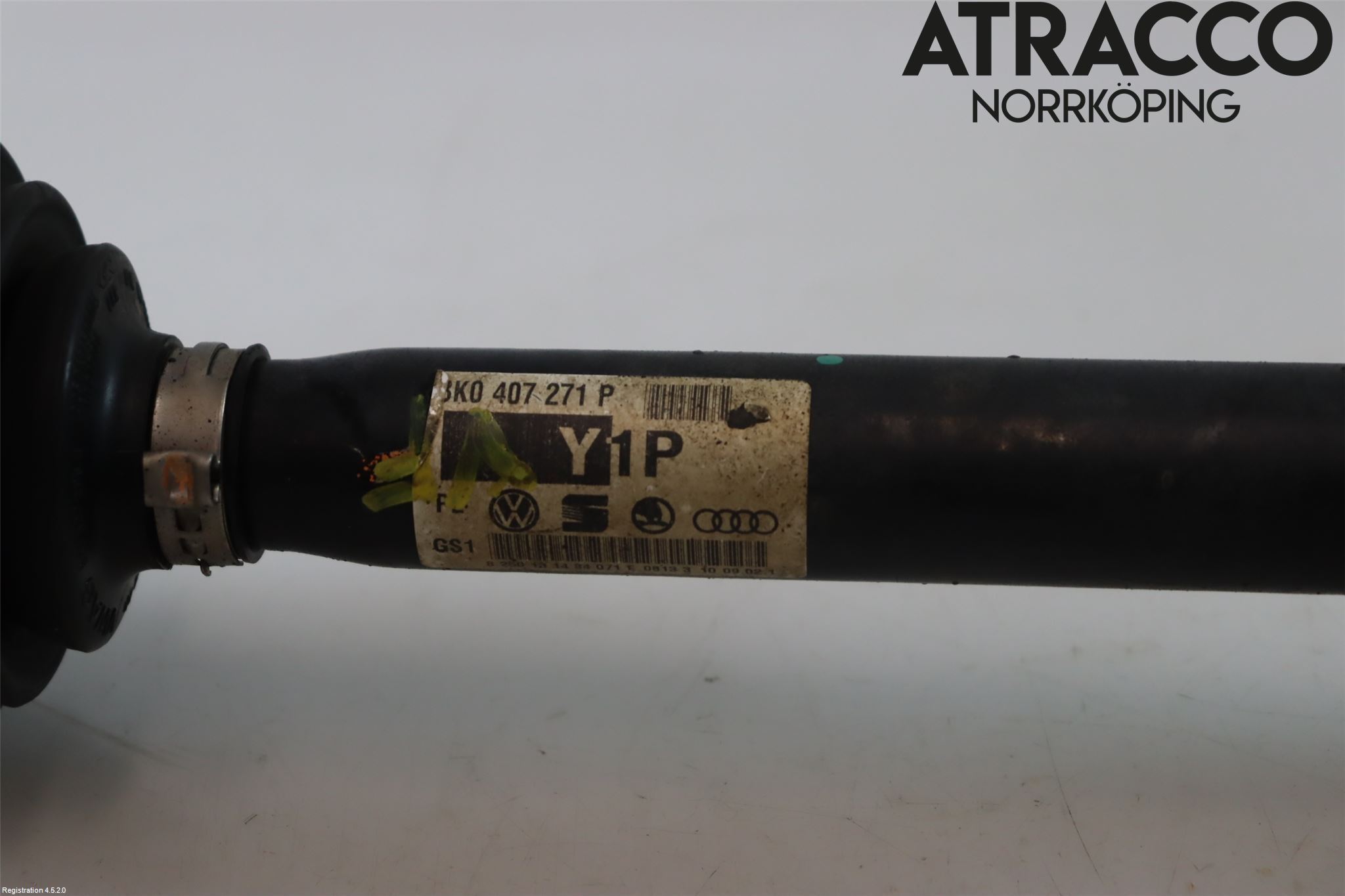 Audi A5 07-16 Drivaxel Fram Vänster