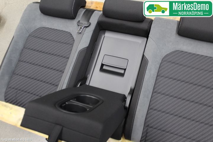Volkswagen VW GOLF / E-GOLF VII 13-20 Inredning Ryggdyna Bak