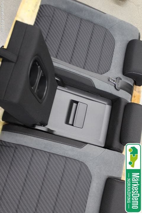 Volkswagen VW GOLF / E-GOLF VII 13-20 Inredning Ryggdyna Bak