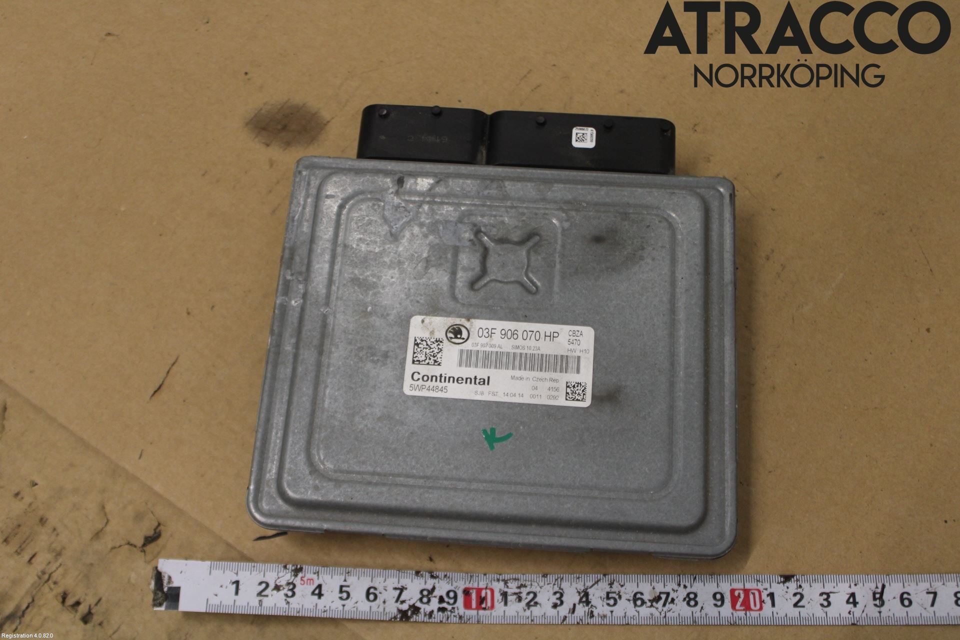 Skoda FABIA 07-14 Styrenhet Insprut Bensin