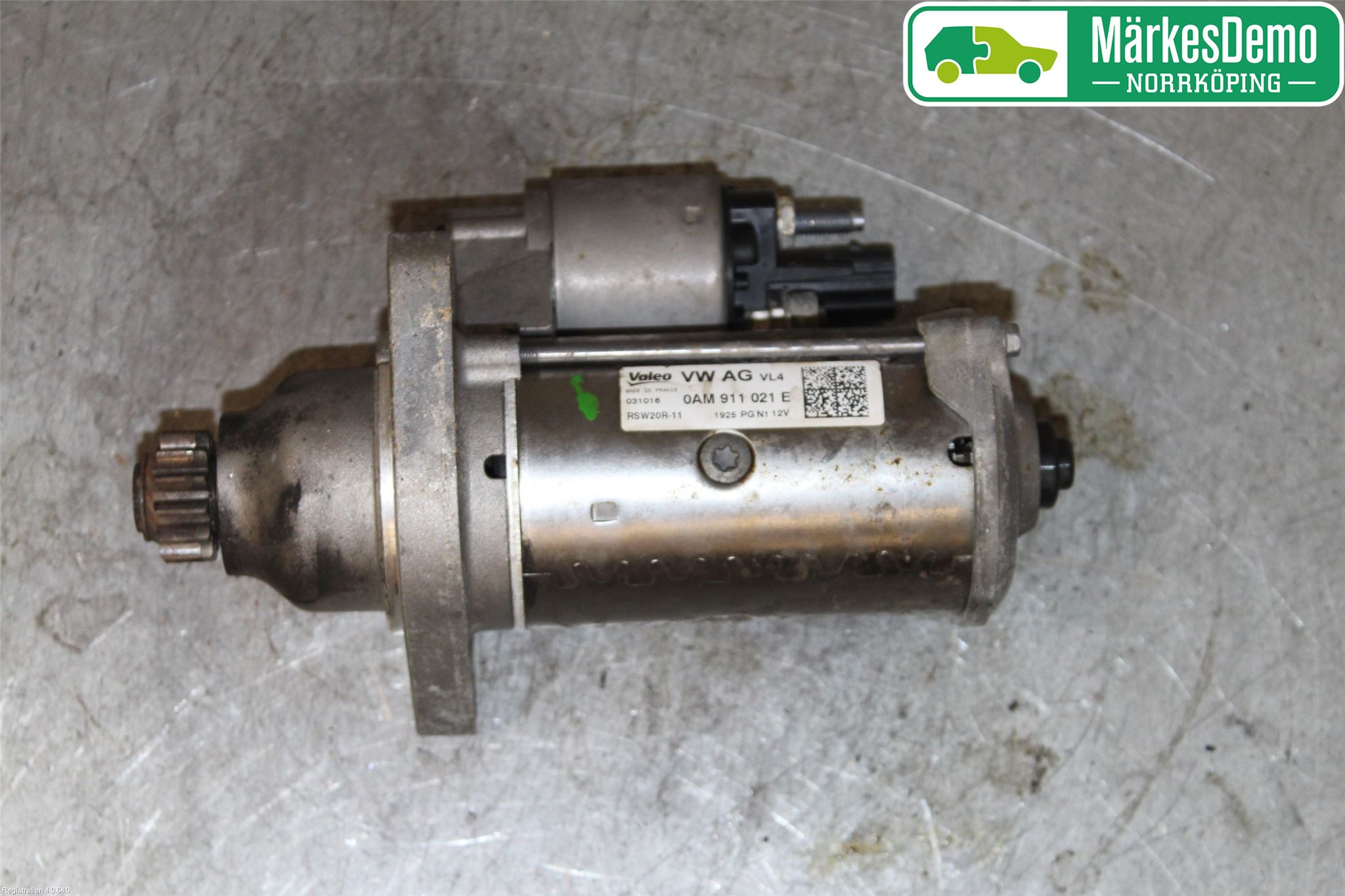 Skoda FABIA 15-21 Startmotor Diesel