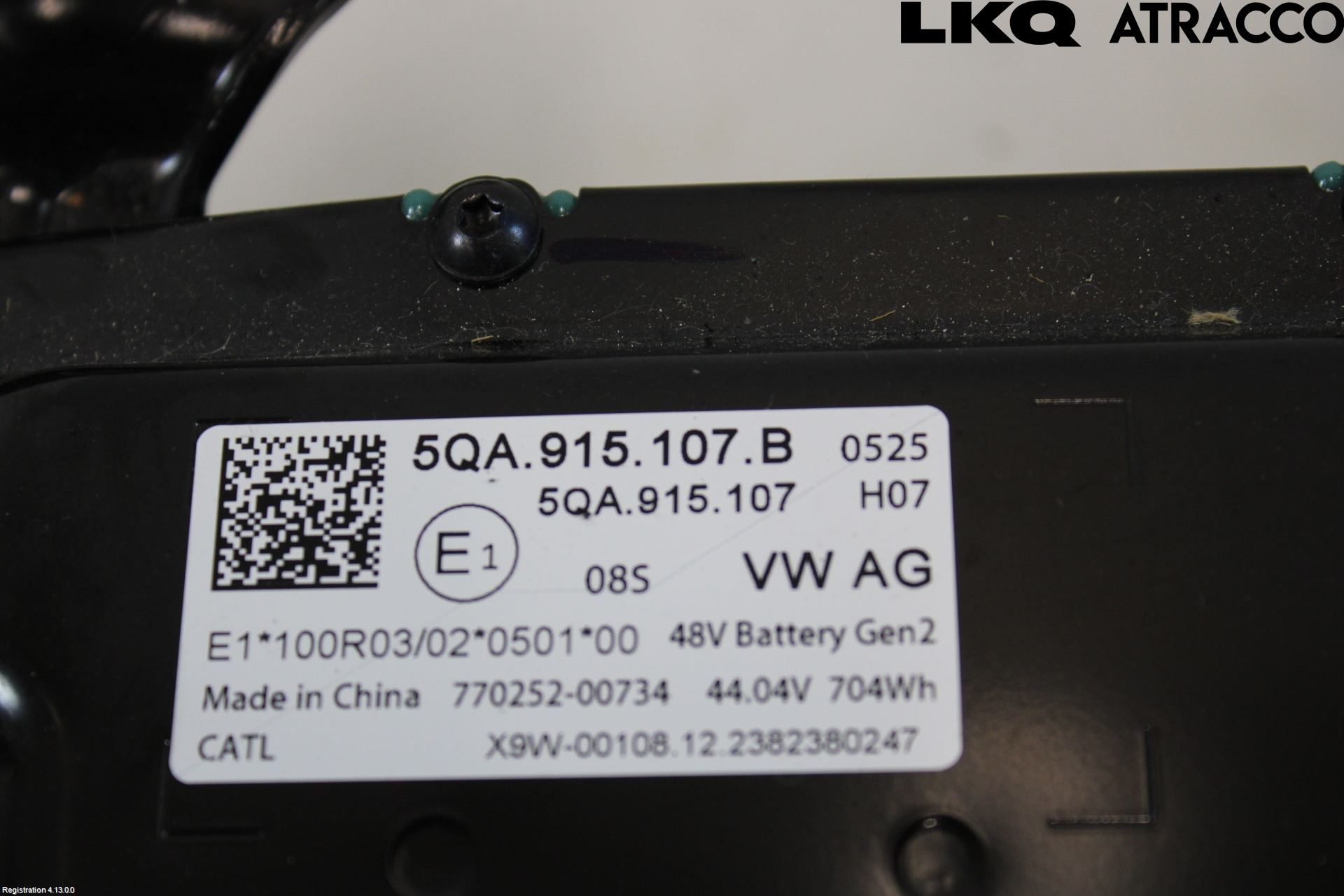 Volkswagen VW TIGUAN 24- Batteri Högspänning