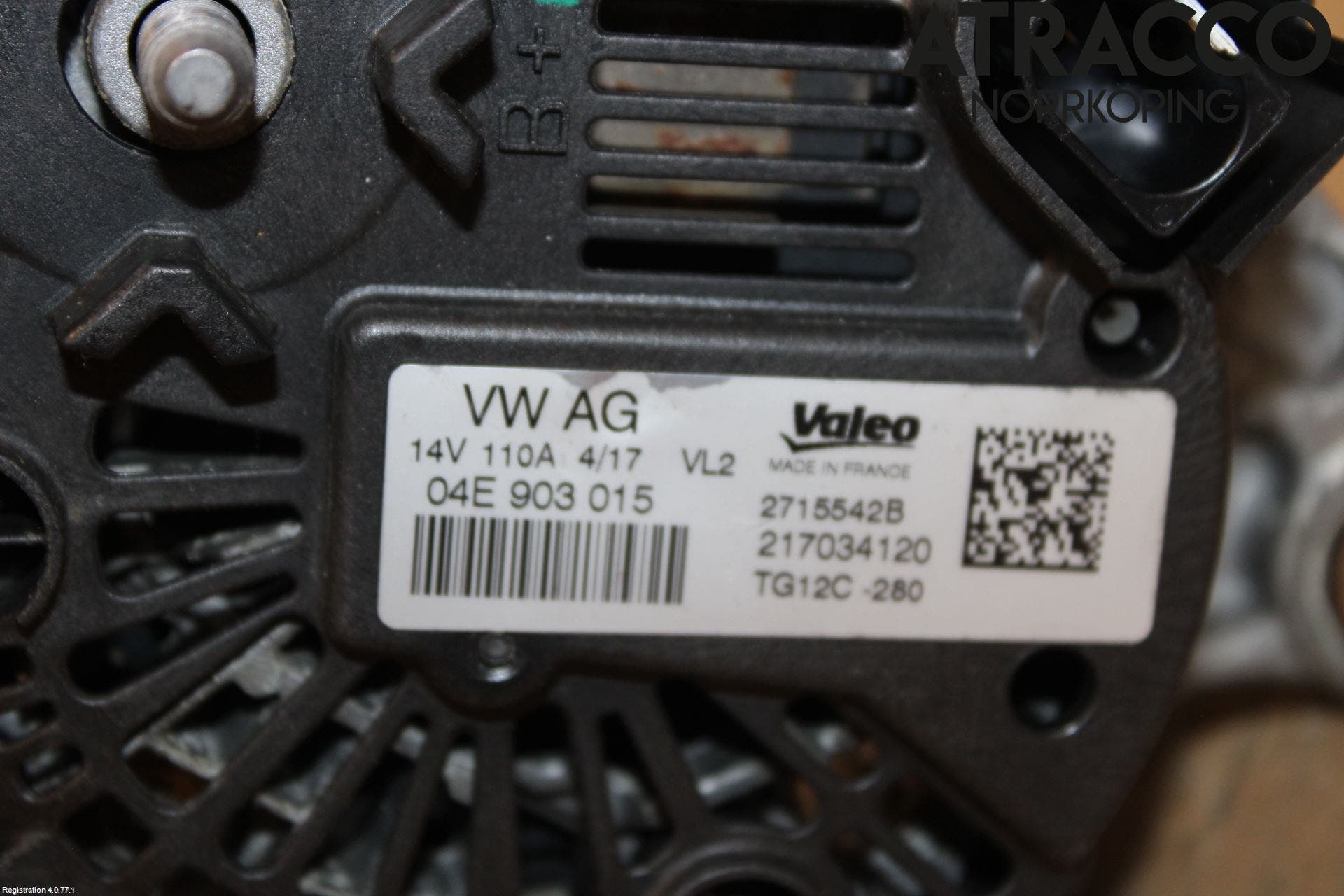 Volkswagen VW POLO 10-17 Generator