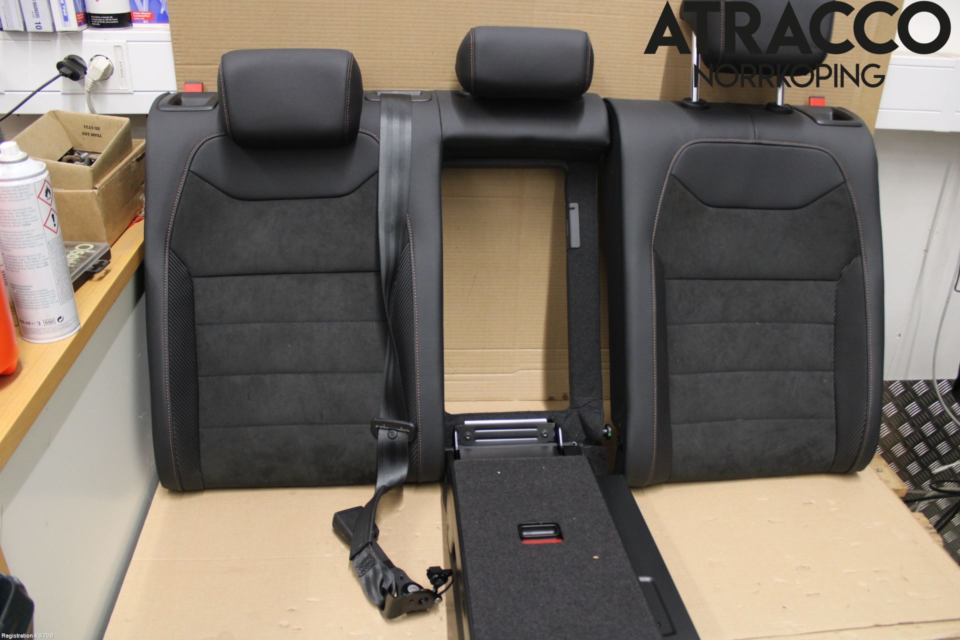 Cupra ATECA 19- Inredning Ryggdyna Bak