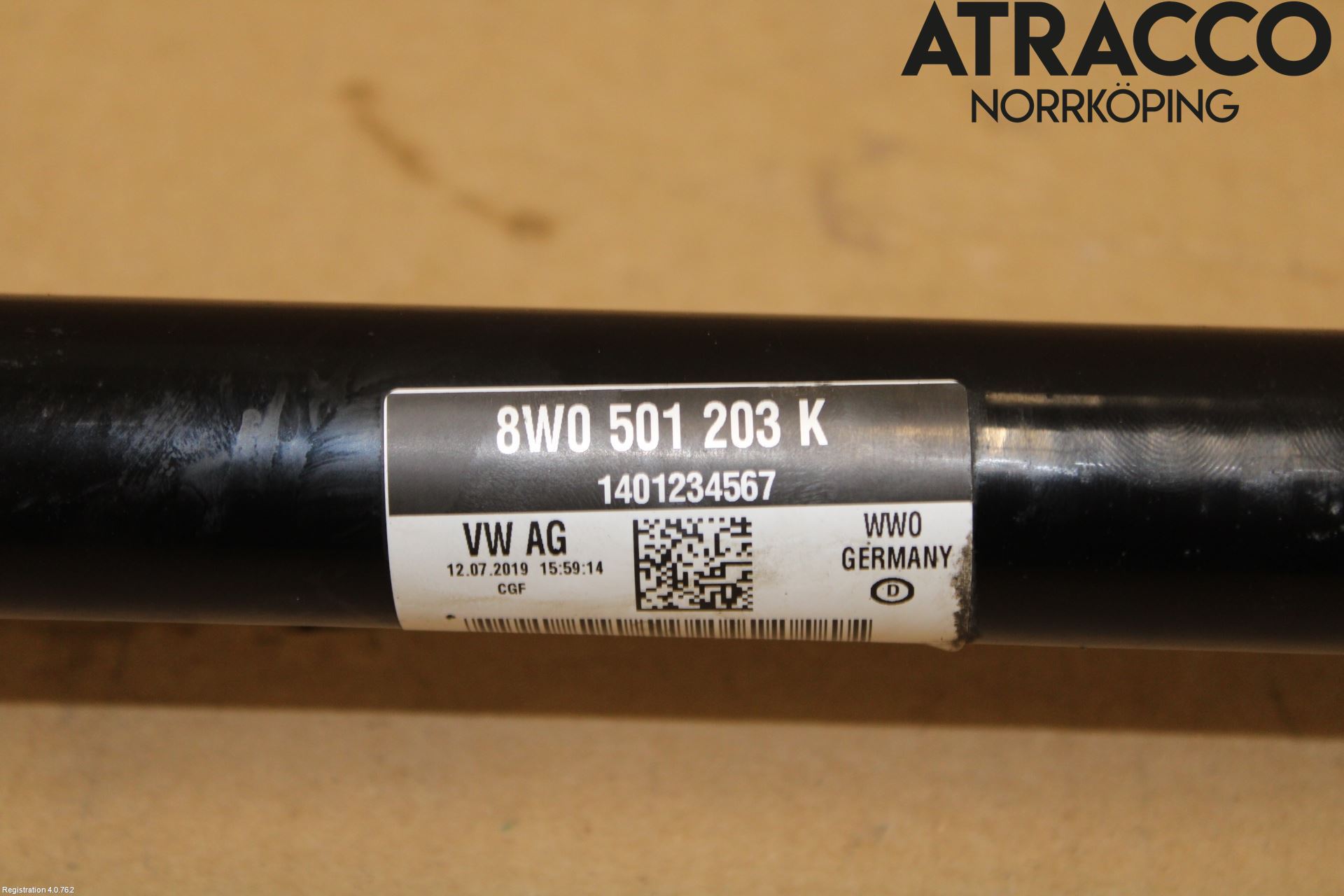 Audi A5 17- Drivaxel Bak Vänster