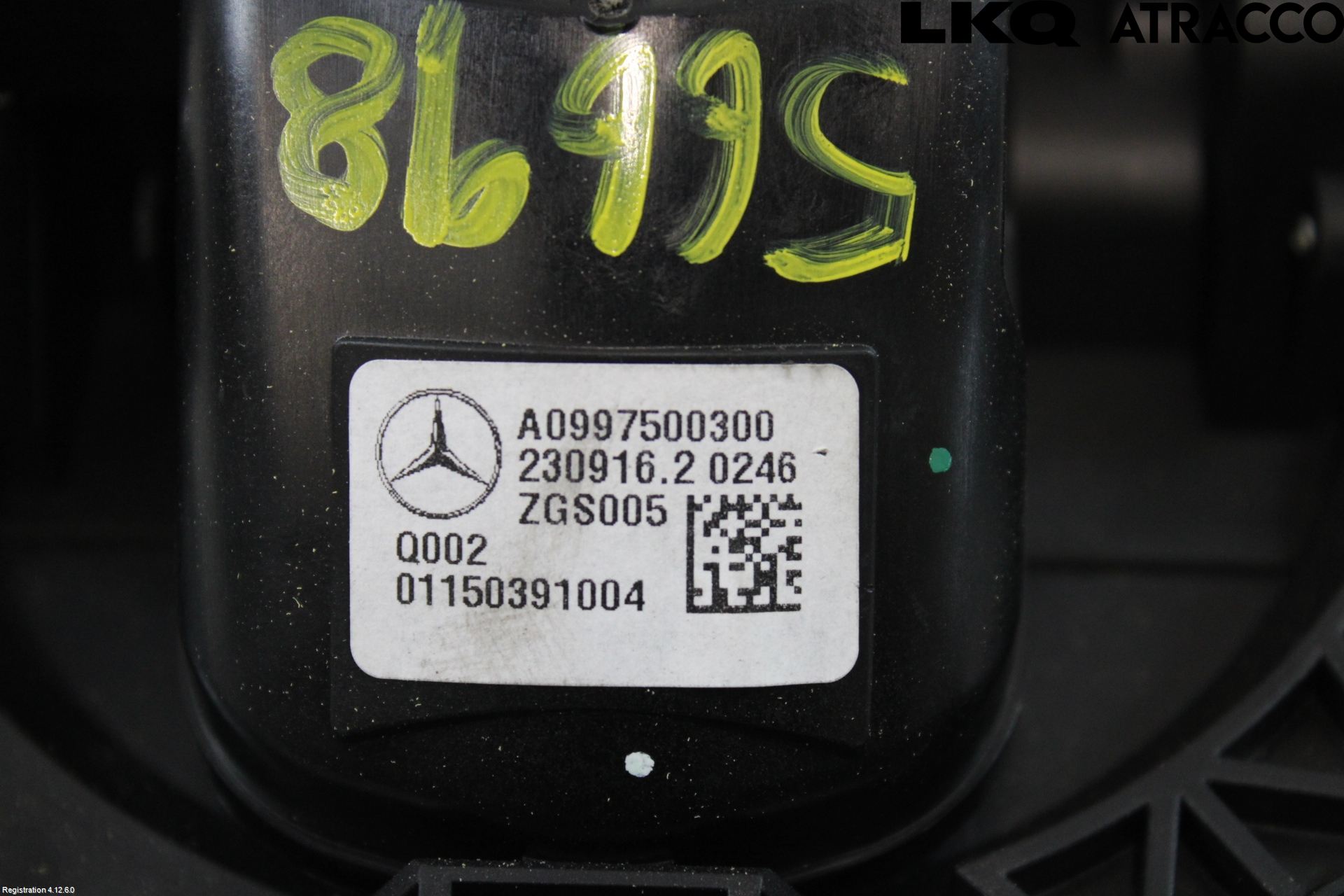Mercedes-Benz MB GLC-KLASS (X253/C253) 15-22 Bakluckehandtag