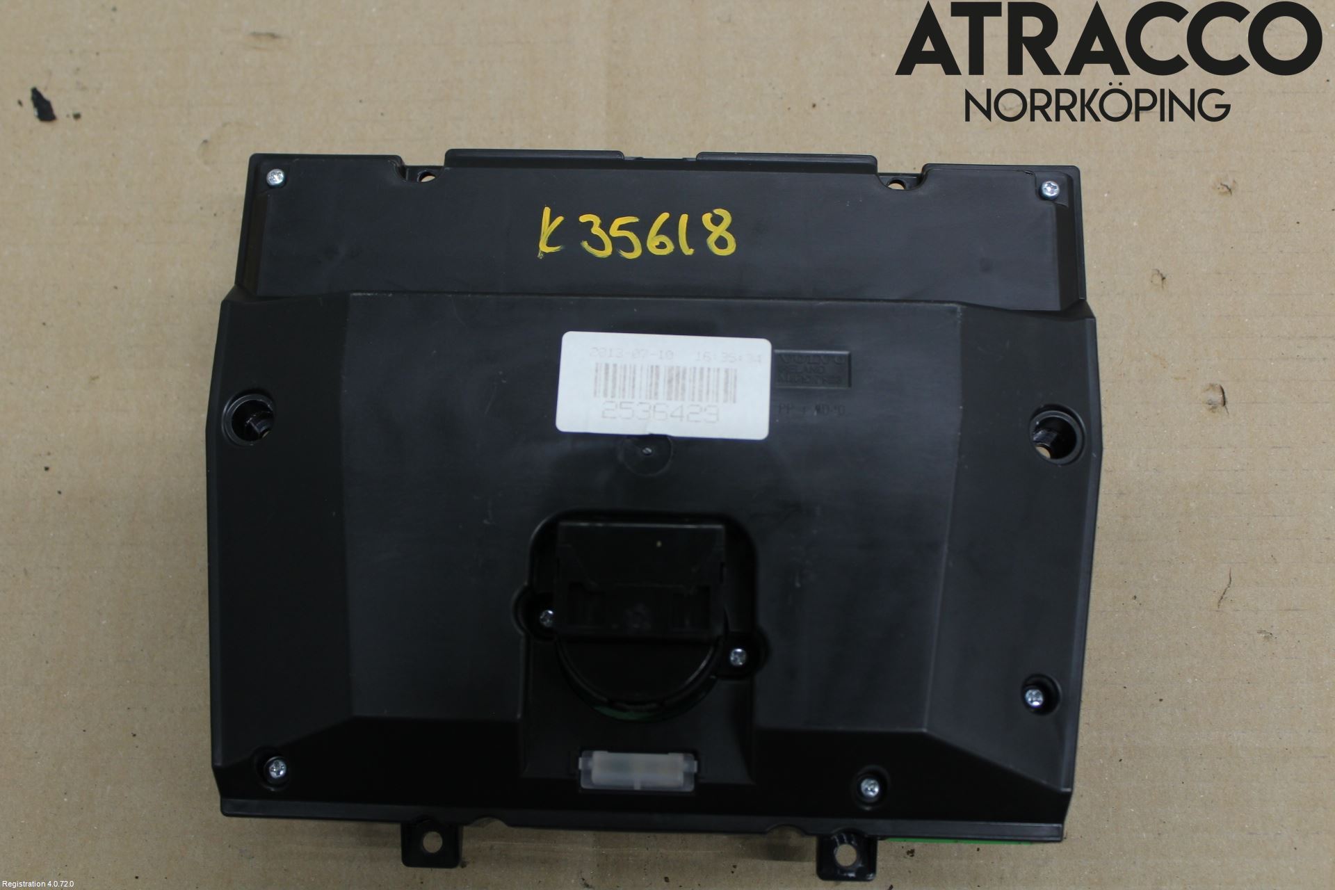 Volvo V60 14-18 Värmereglage