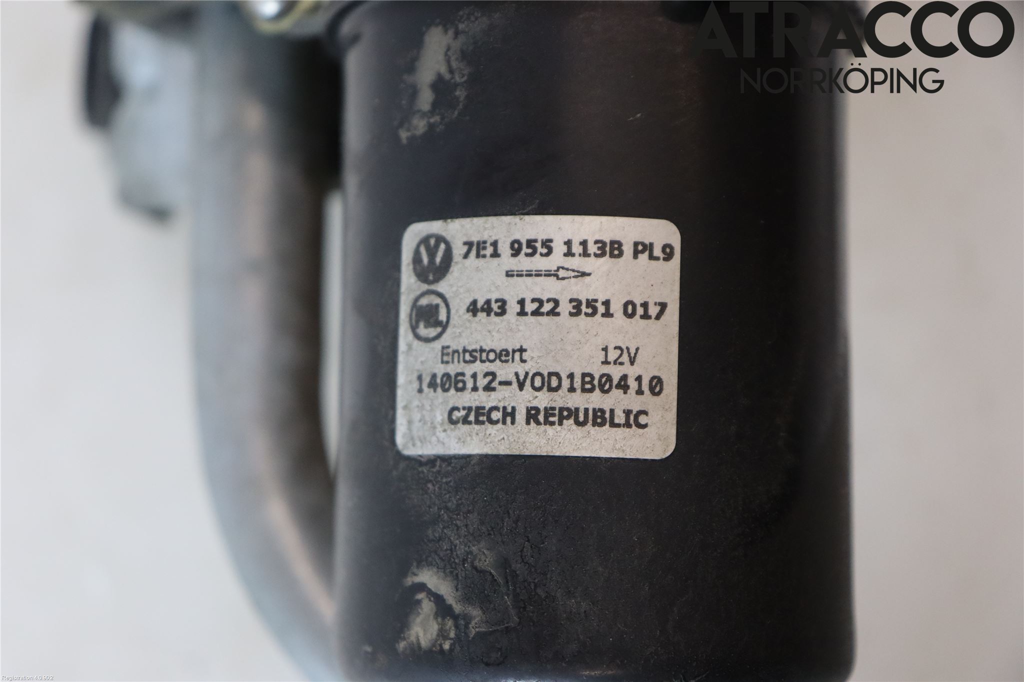 Volkswagen VW TRANSP/CARAVELLE (T5) 04-15 Torkarmekanism Vindruta
