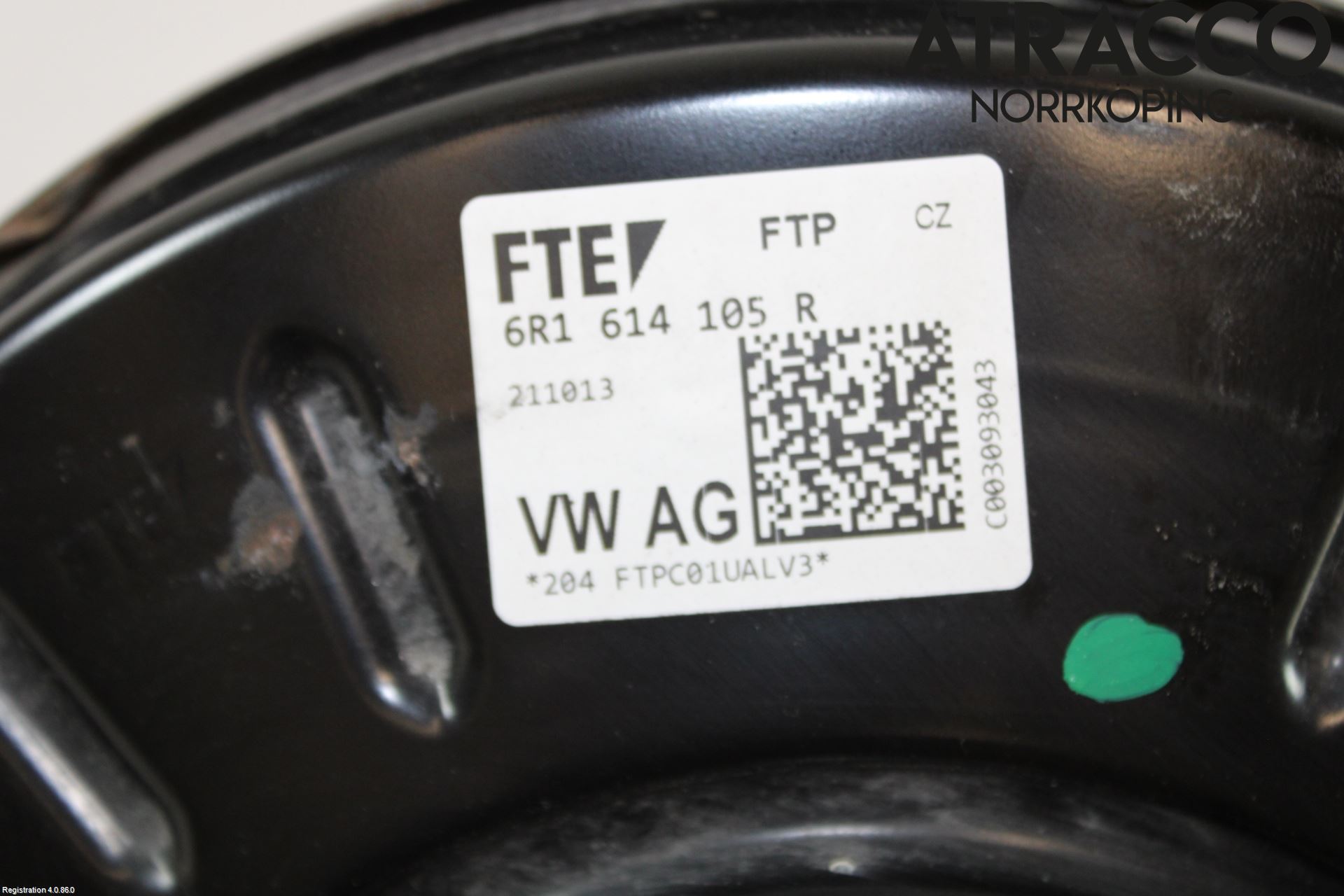 Skoda FABIA 07-14 Bromsservo