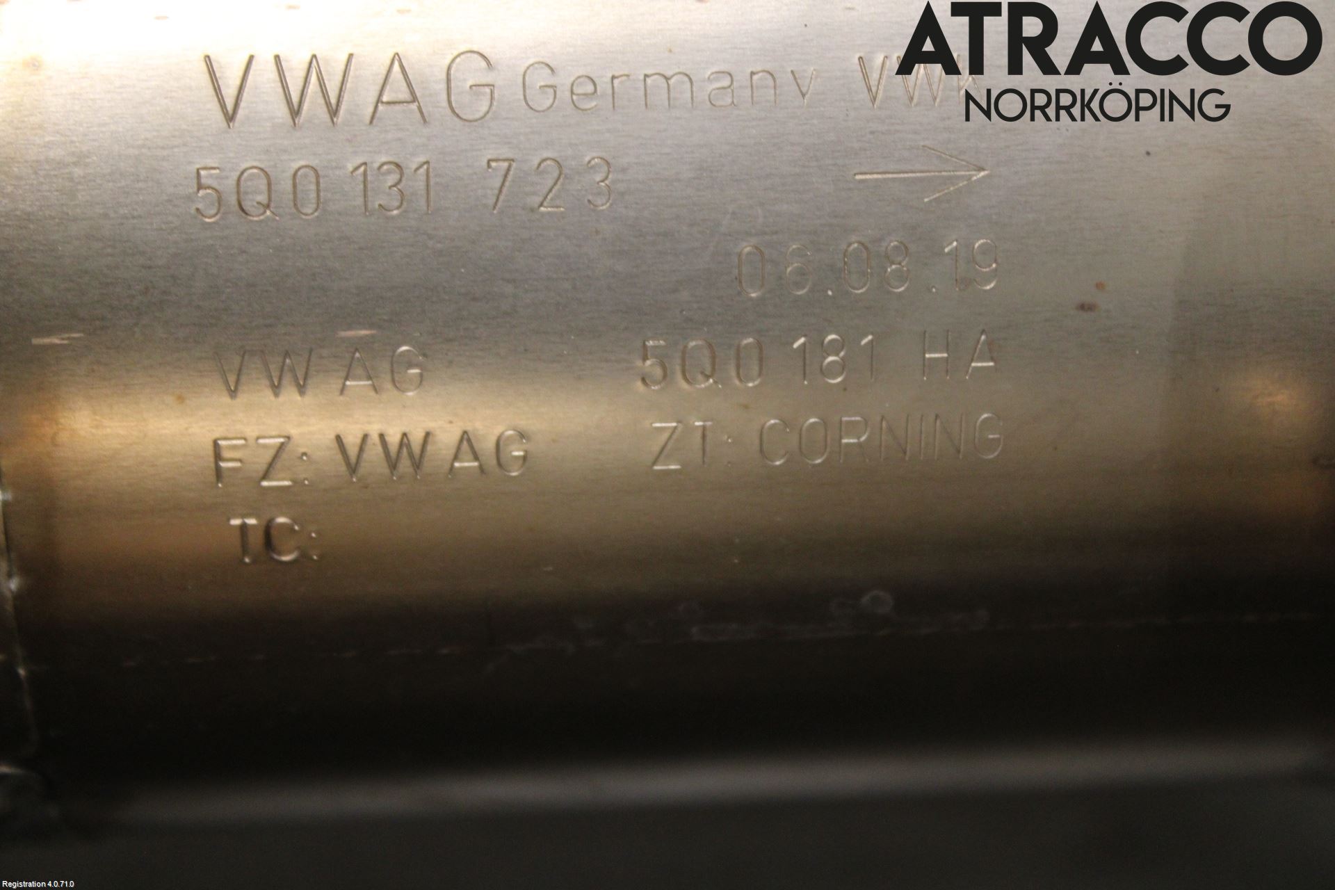 Cupra ATECA 19- Avgas Partikelfilter