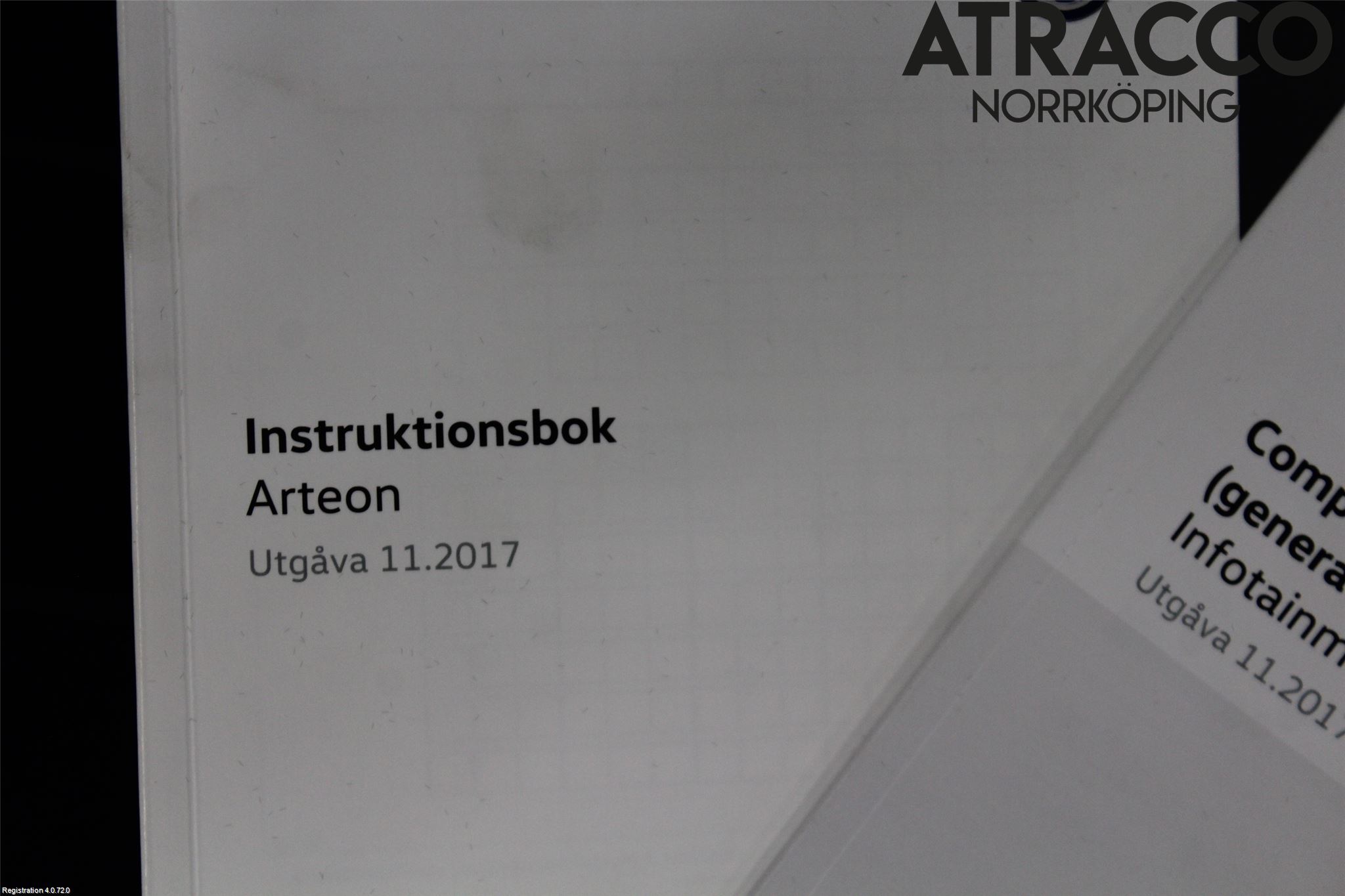 Volkswagen VW ARTEON 17- Instruktionsbok