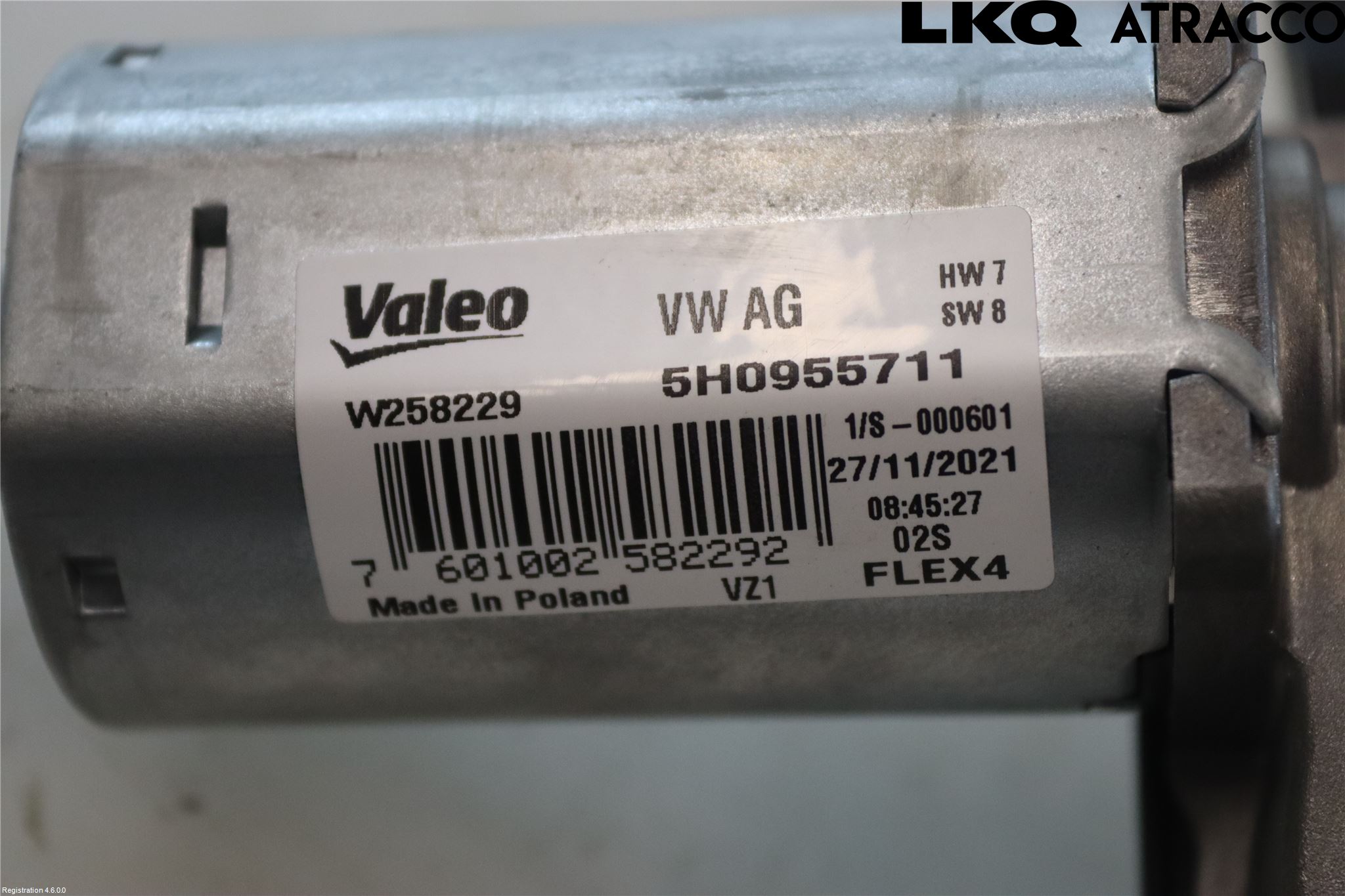 Skoda OCTAVIA (NX) 20- Torkarmotor Baklucka