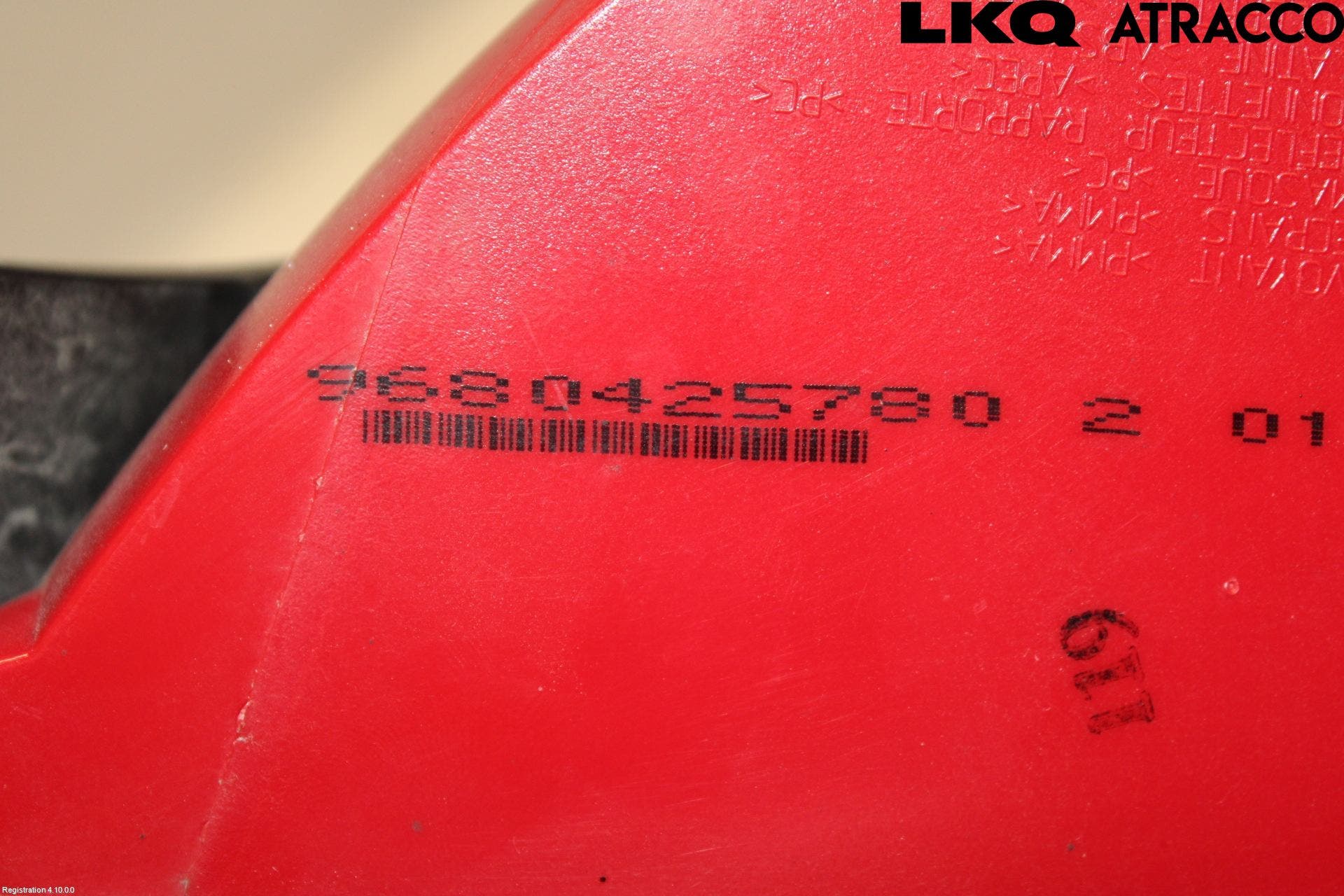 Peugeot 308 08-13 Bakljus Vänster