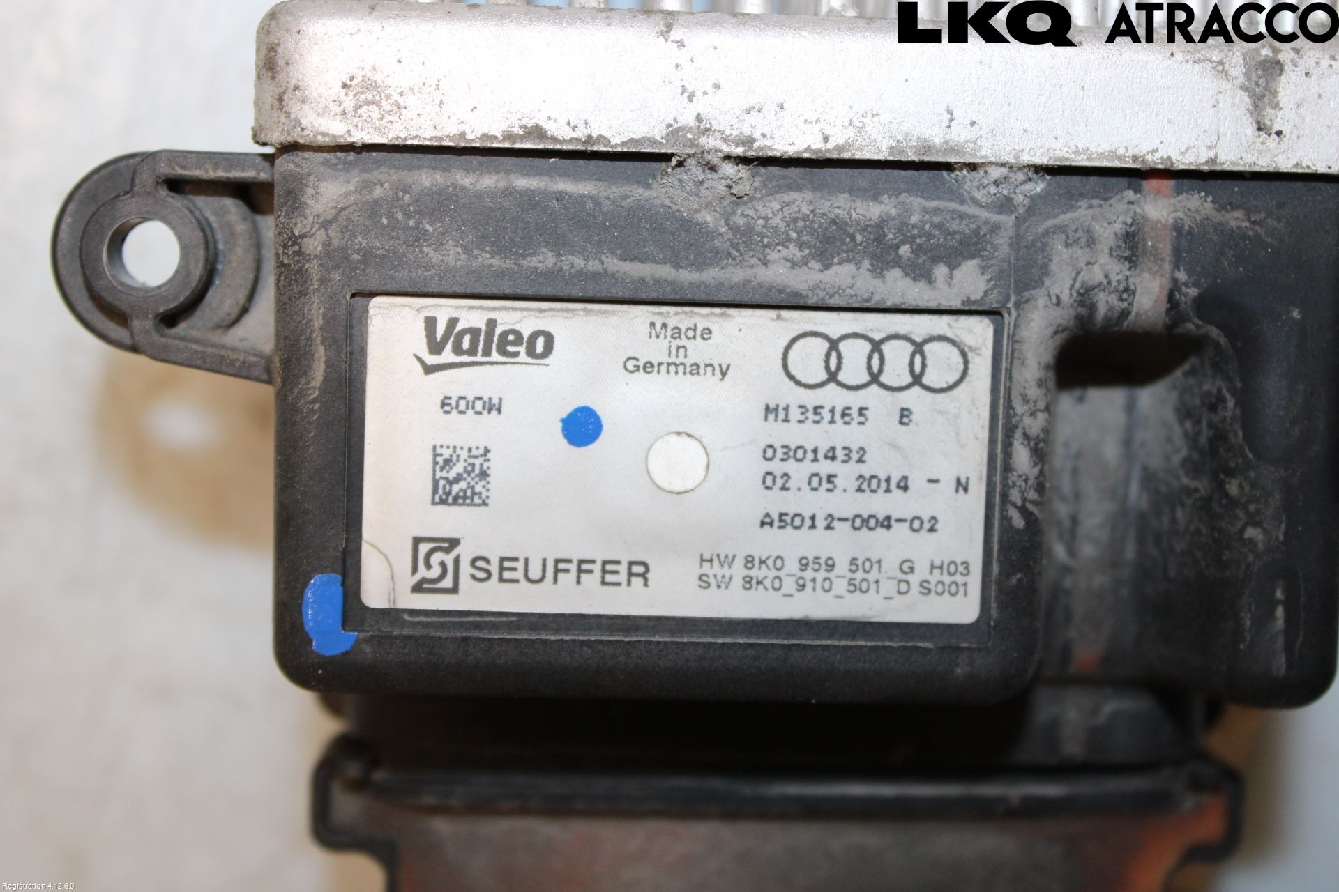 Audi Q5 09-16 Kylfläktsmotstånd