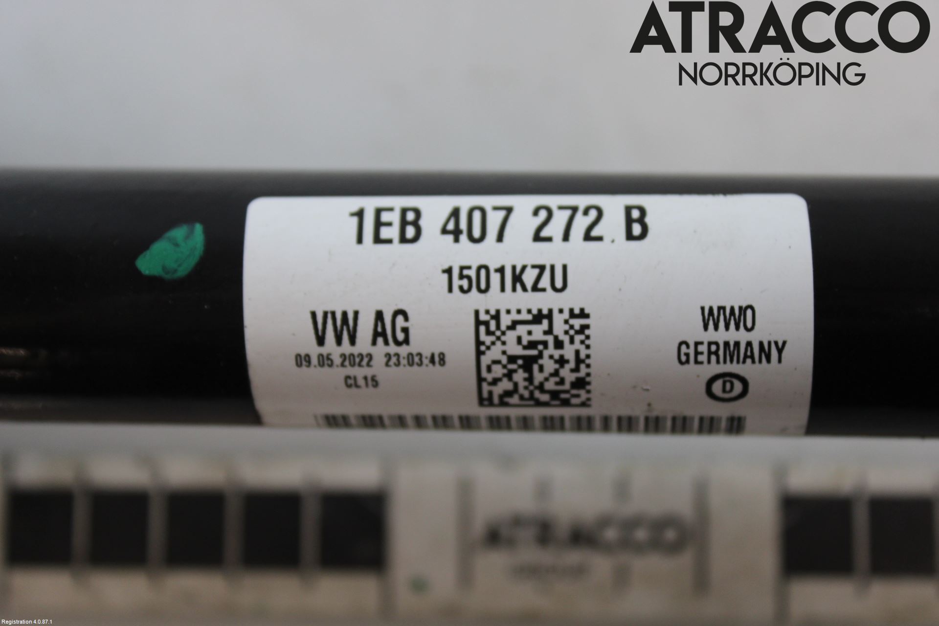 Volkswagen VW ID.5 22- Drivaxel Fram Höger