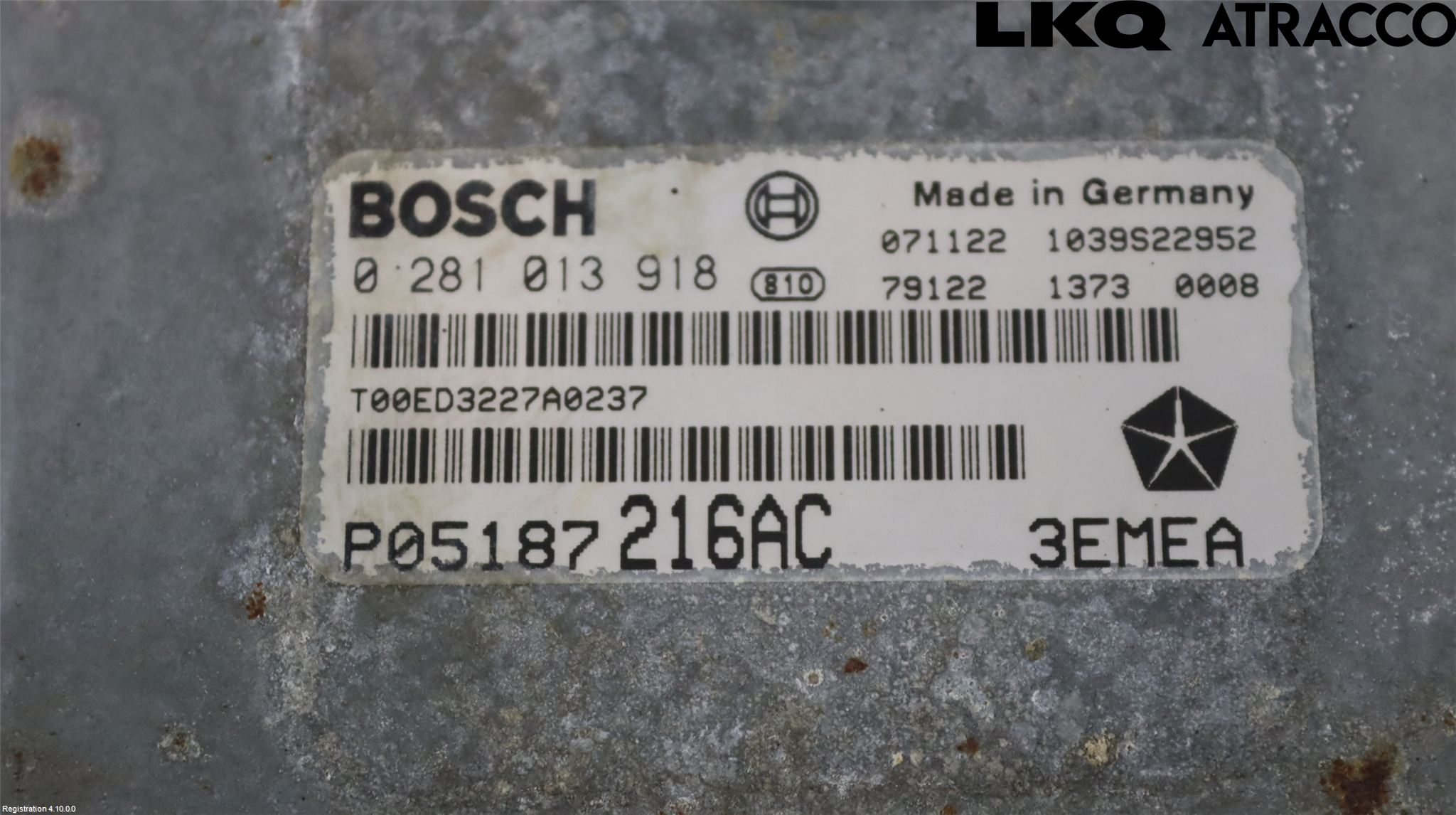 Jeep COMMANDER Styrenhet Inspump Diesel