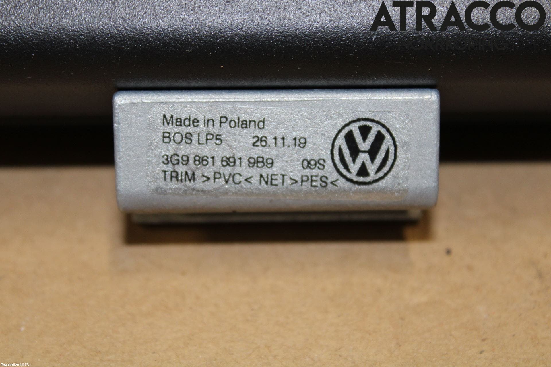 Volkswagen VW PASSAT 15-19 Lastnät