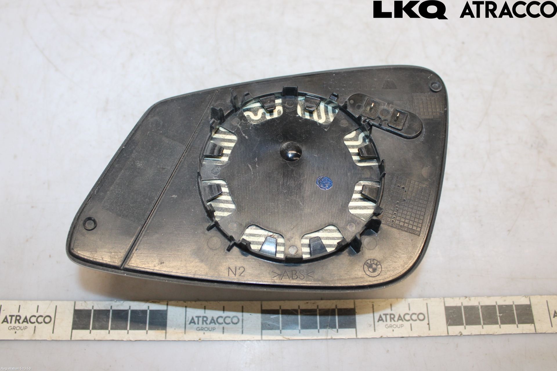 BMW 5 E60/61 Sed/Tou 02-10 Spegelglas Hö