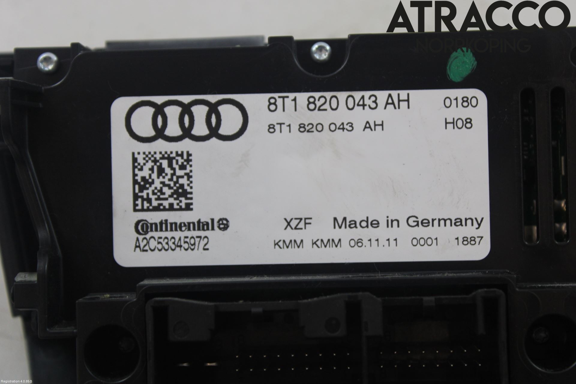 Audi A4 12-15 Värmereglage