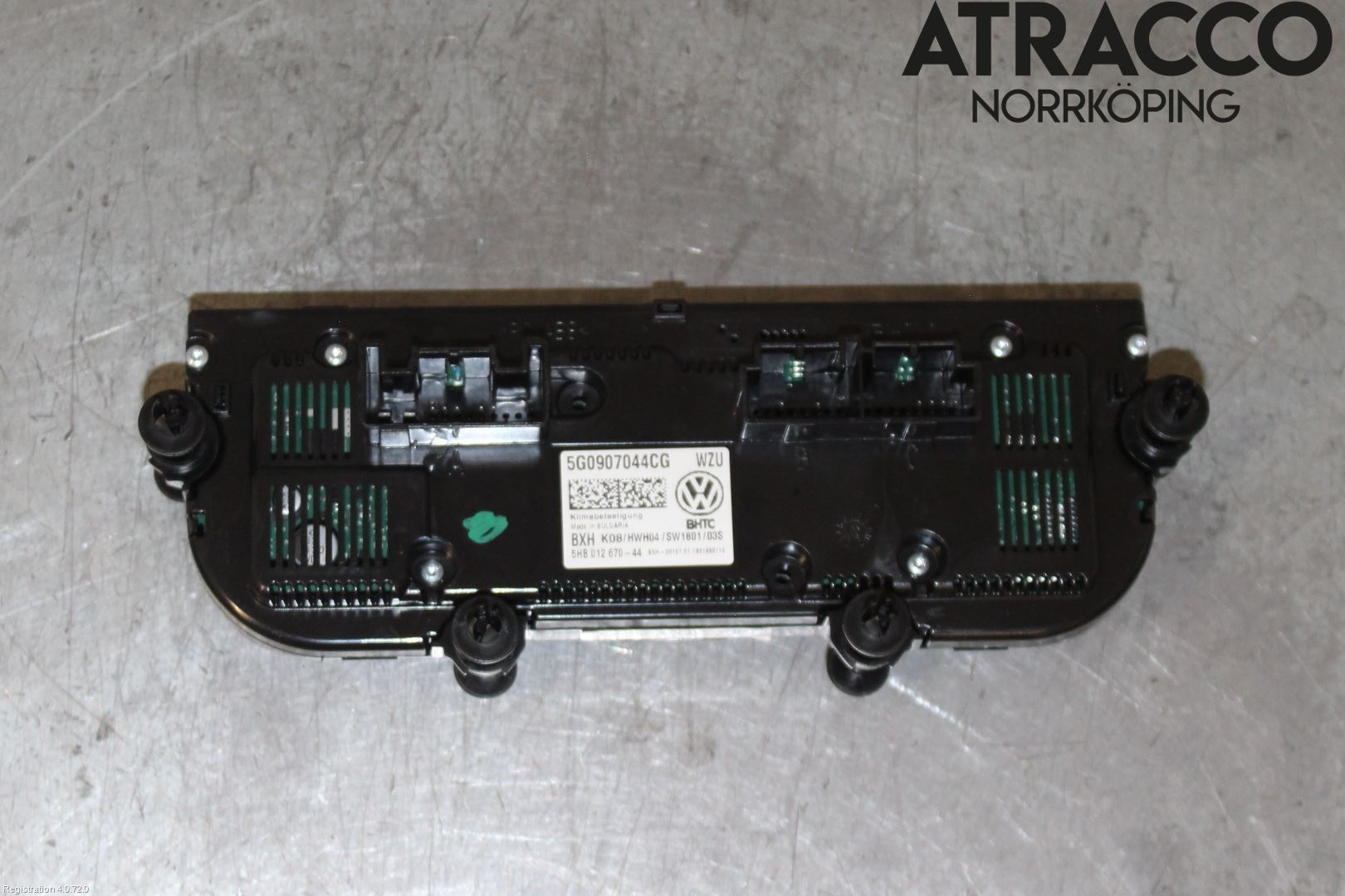 Volkswagen VW GOLF / E-GOLF VII 13-20 Värmereglage