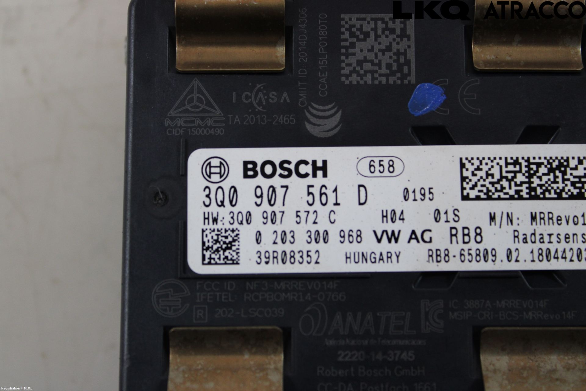 Volkswagen VW PASSAT 15-19 Sensor Adaptiv Farthållare