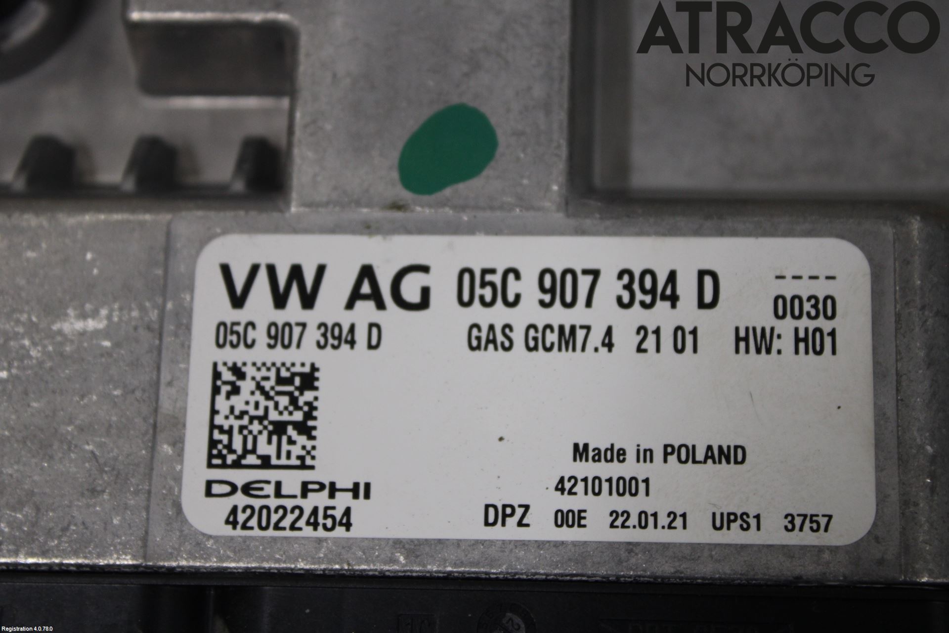 Skoda KAMIQ 20- Styrenhet Insprut Bensin