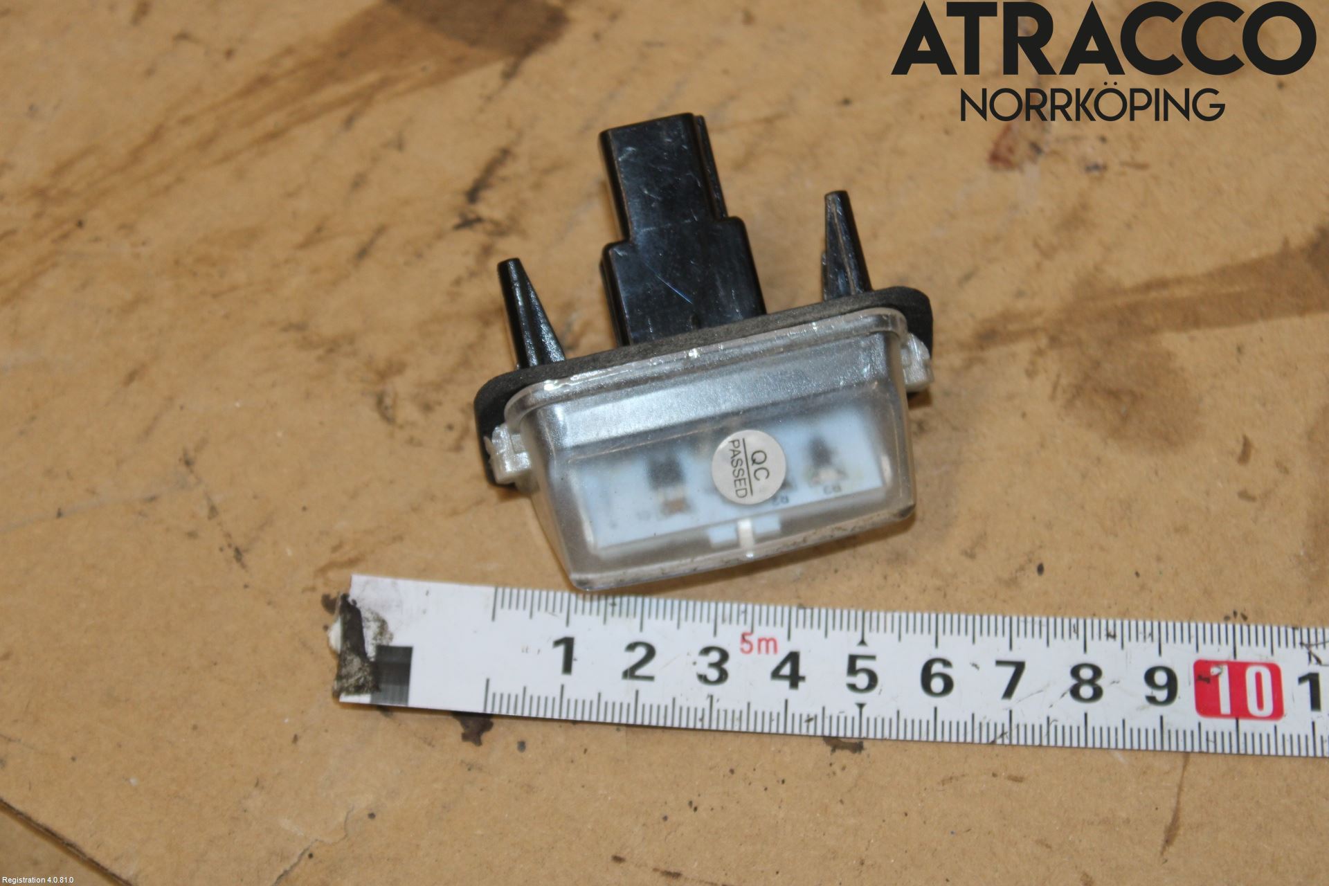 Toyota VERSO-S 11-16 Skylt Belysning