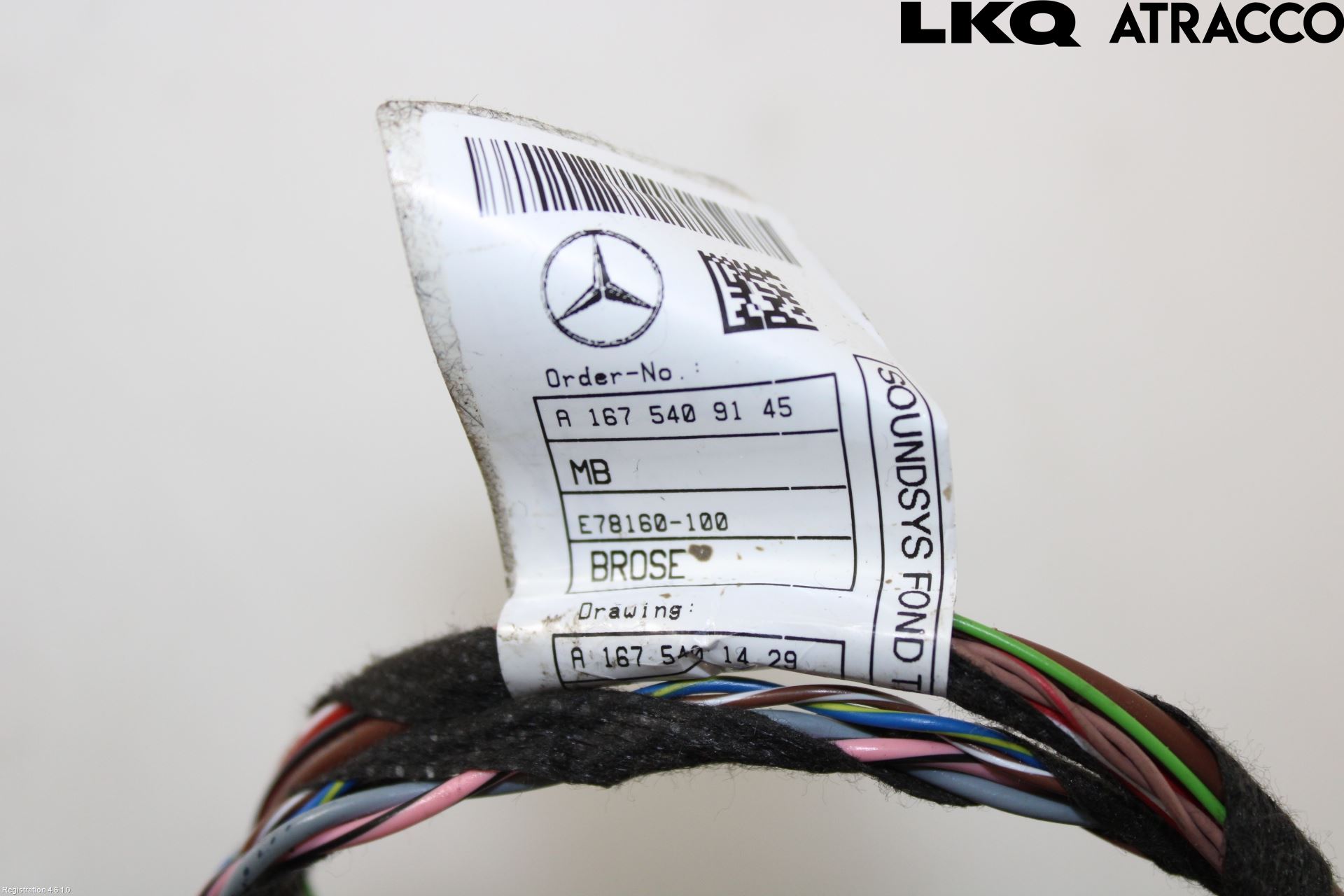 Mercedes-Benz MB GLE-KLASS (W167/V167/C167) 19- Kabelhärva